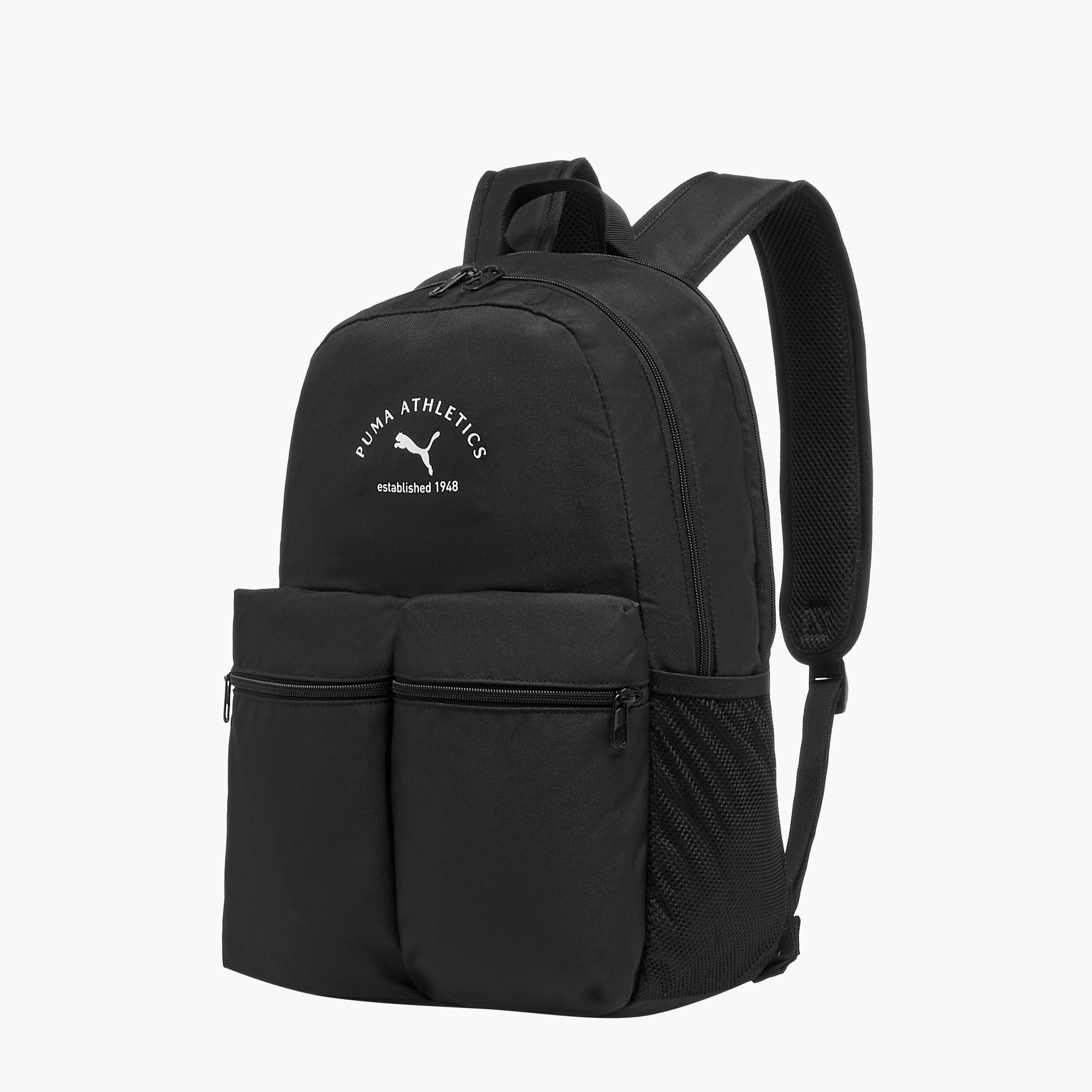 Puma Logo Print School Backpack with Adjustable Straps - 16x32x45 cm-boys-accessories-bagsandbackpacks-image-2