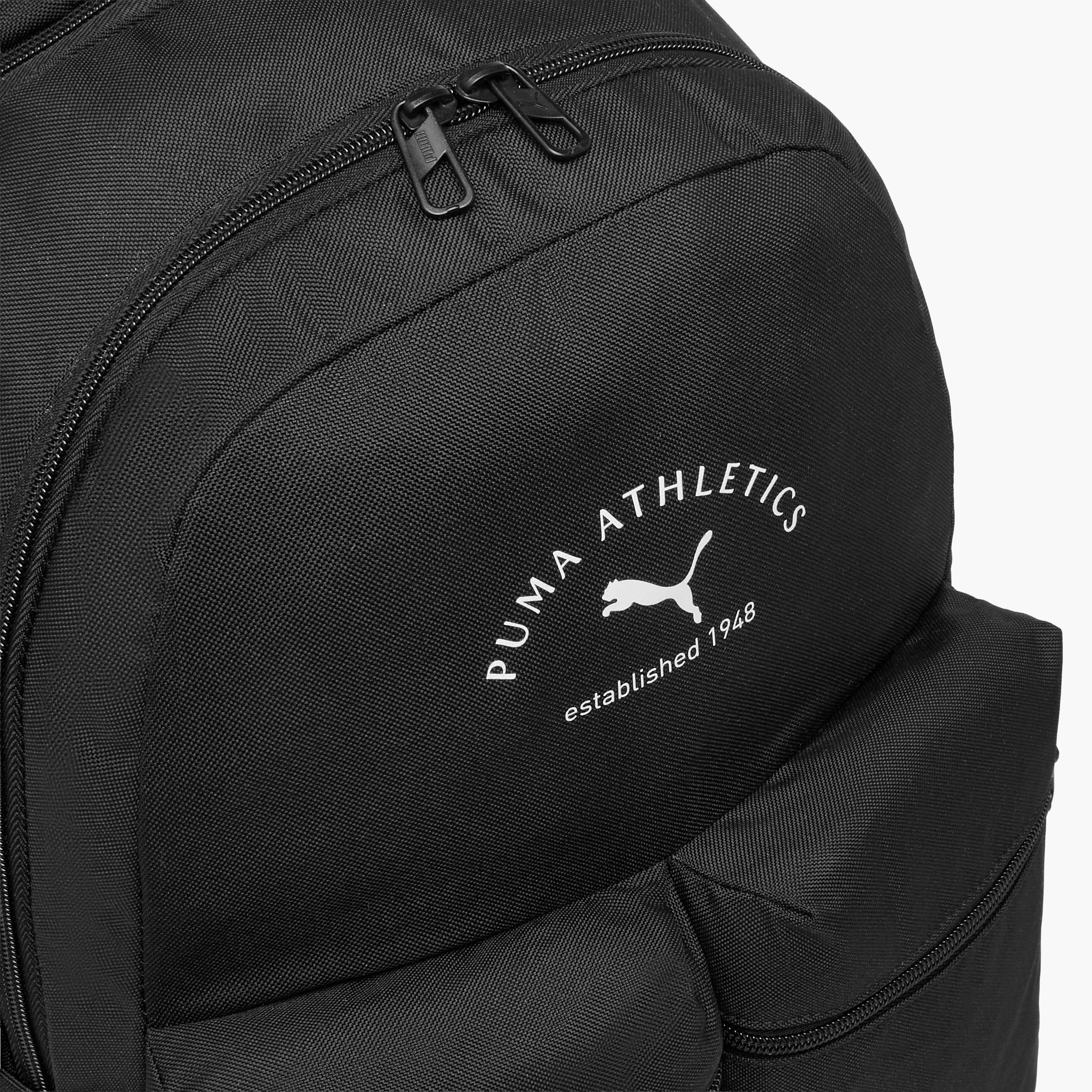 Puma Logo Print School Backpack with Adjustable Straps - 16x32x45 cm-boys-accessories-bagsandbackpacks-image-4