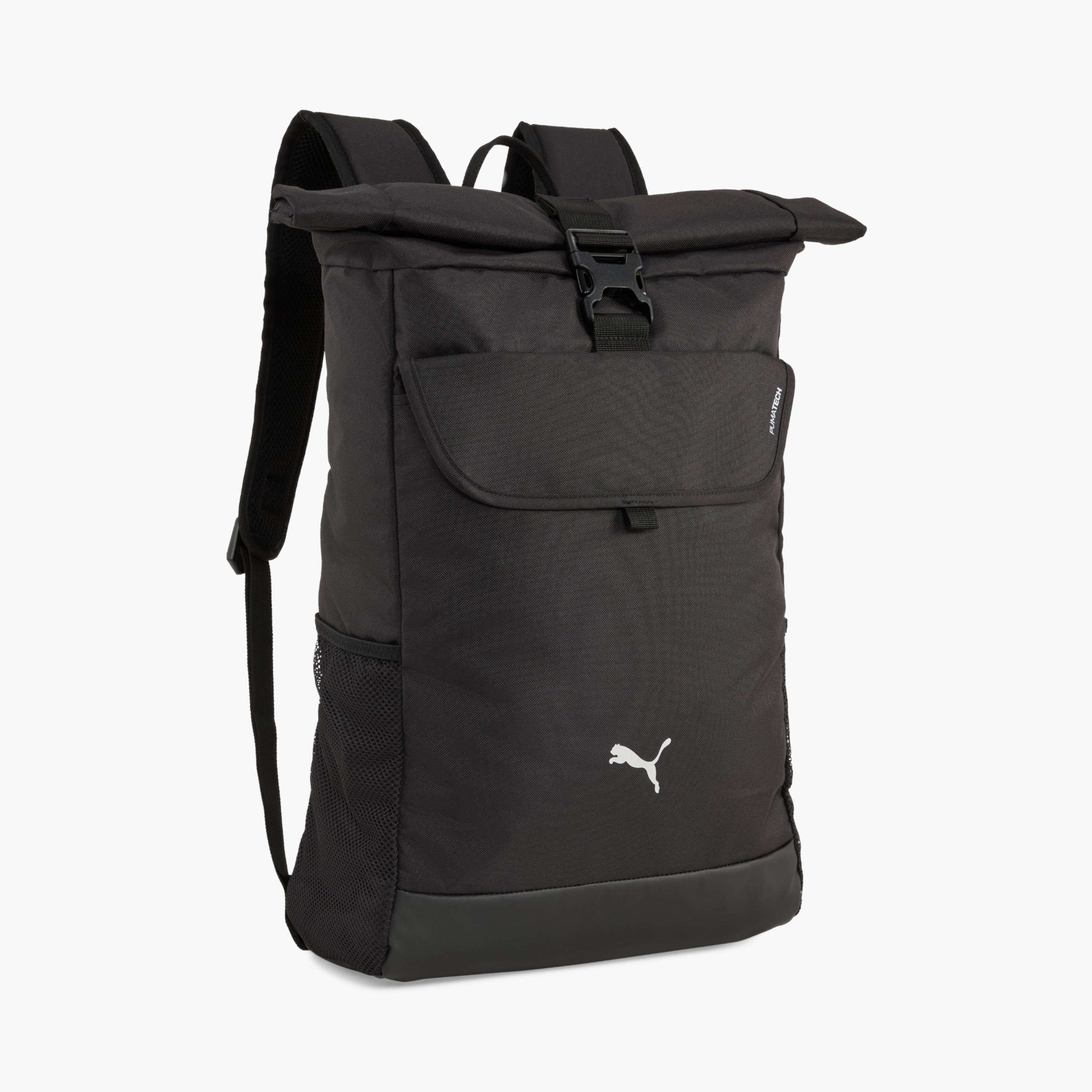 Puma Solid School Backpack with Adjustable Shoulder Straps and Side Release Buckle Closure-school-bagsandbackpacks-backpacks-image-1
