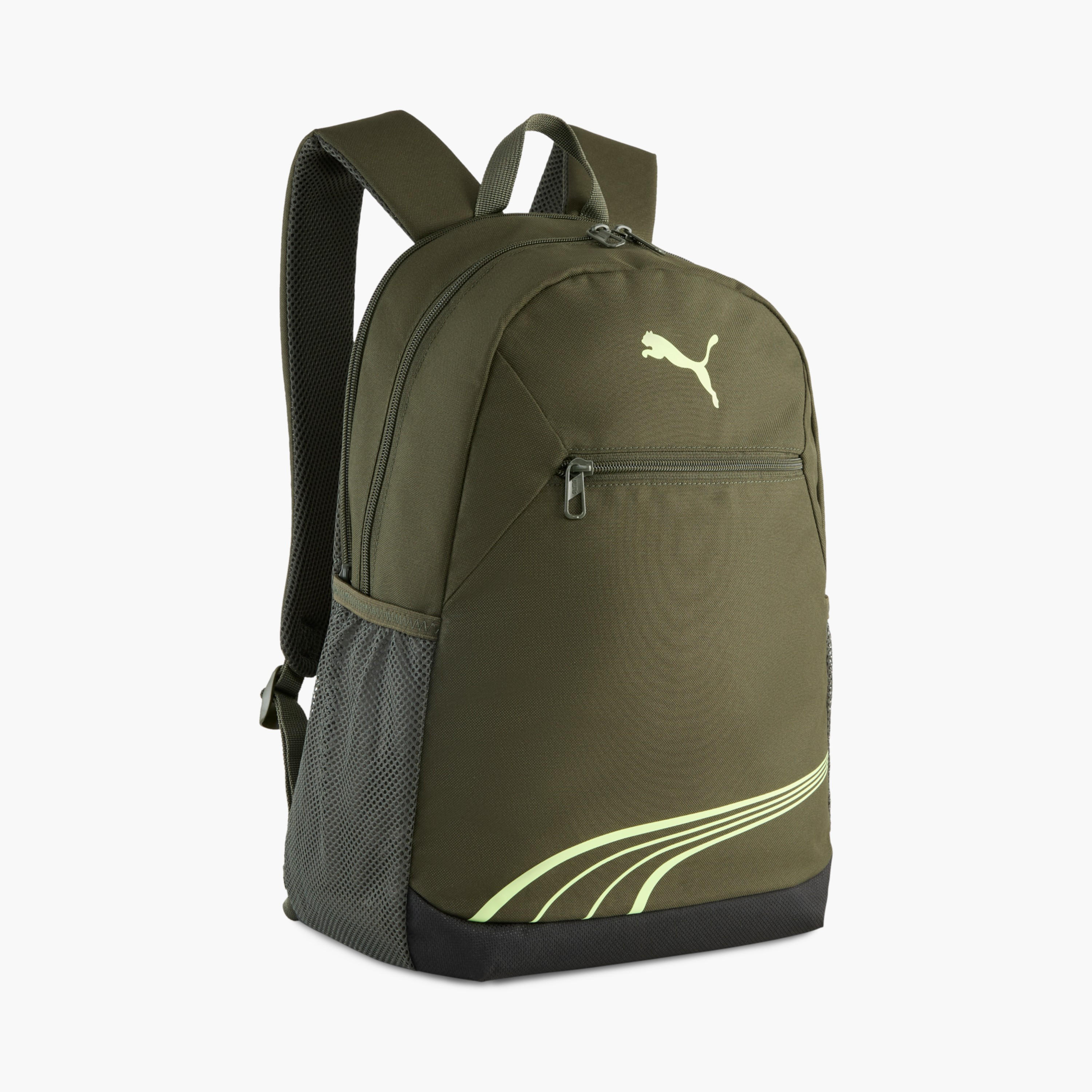 شنطة مدرسية بطبعات شعار مع حمّالات كتف قابلة للتعديل وسحّاب إغلاق من بوما-boys-accessories-bagsandbackpacks-image-1