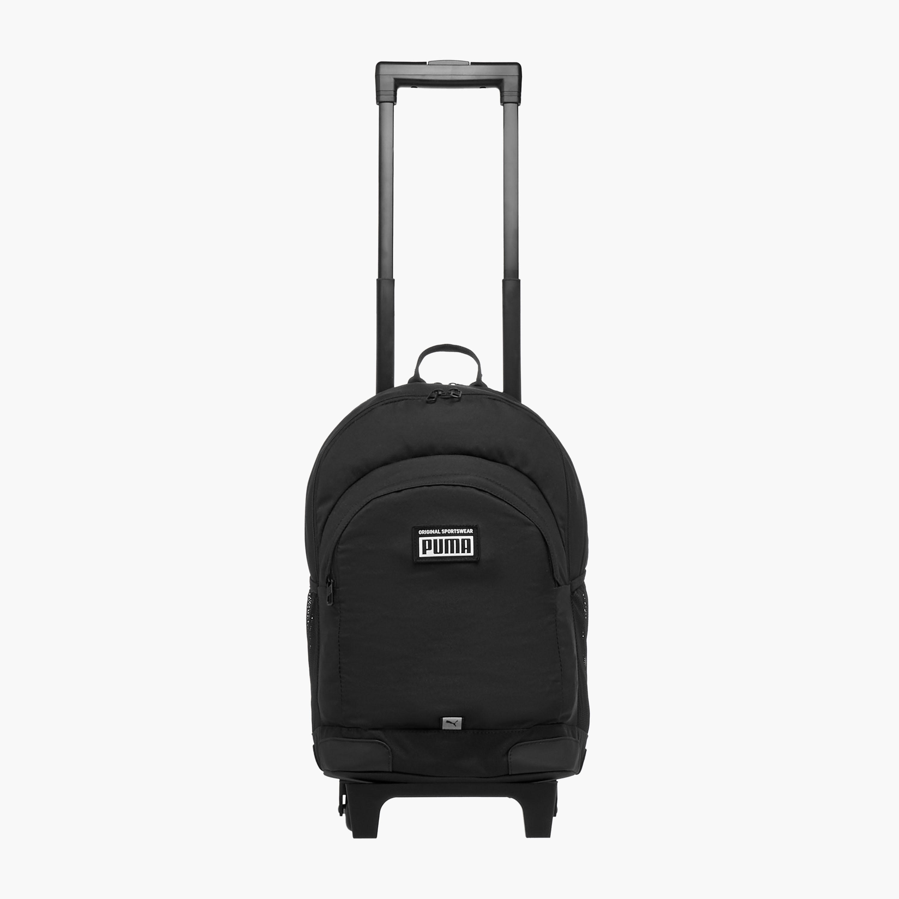 شنطة ظهر ترولي مدرسية سادة بمقبض قابل للسحب من بوما - 16x33x46 سم-school-bagsandbackpacks-trolleybags-image-2