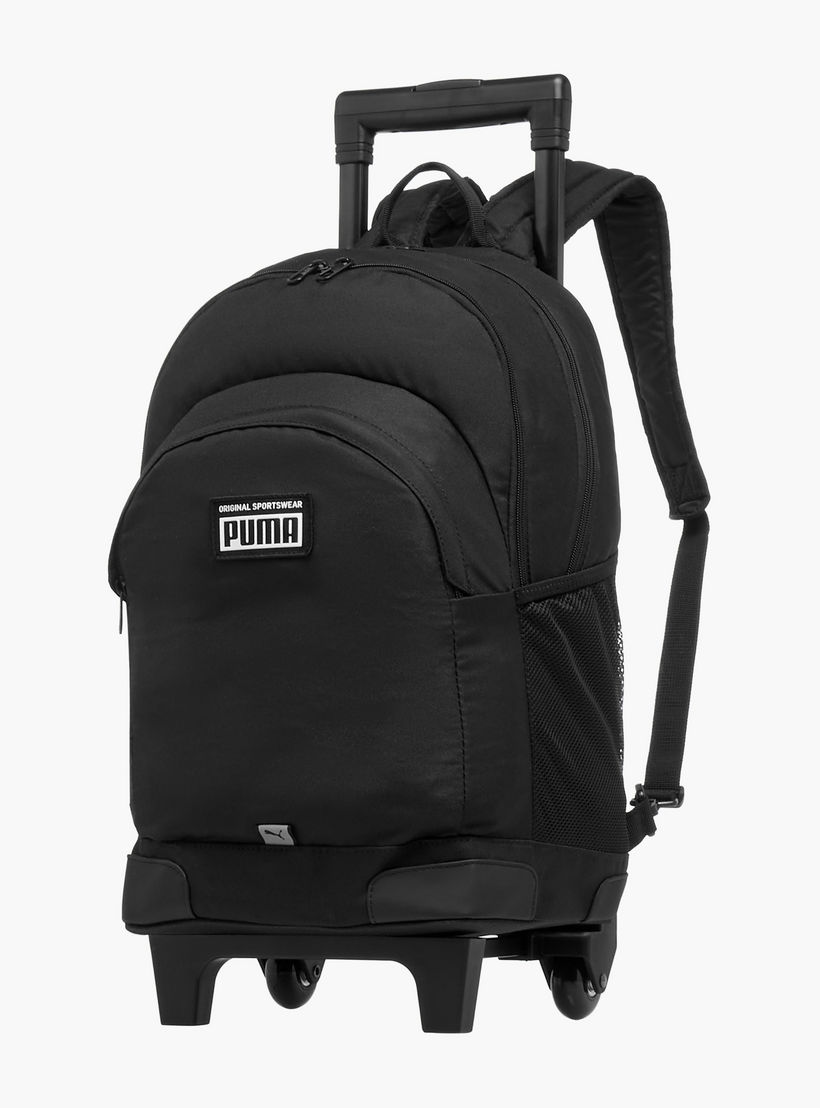 شنطة ظهر ترولي مدرسية سادة بمقبض قابل للسحب من بوما - 16x33x46 سم-school-bagsandbackpacks-trolleybags-image-3