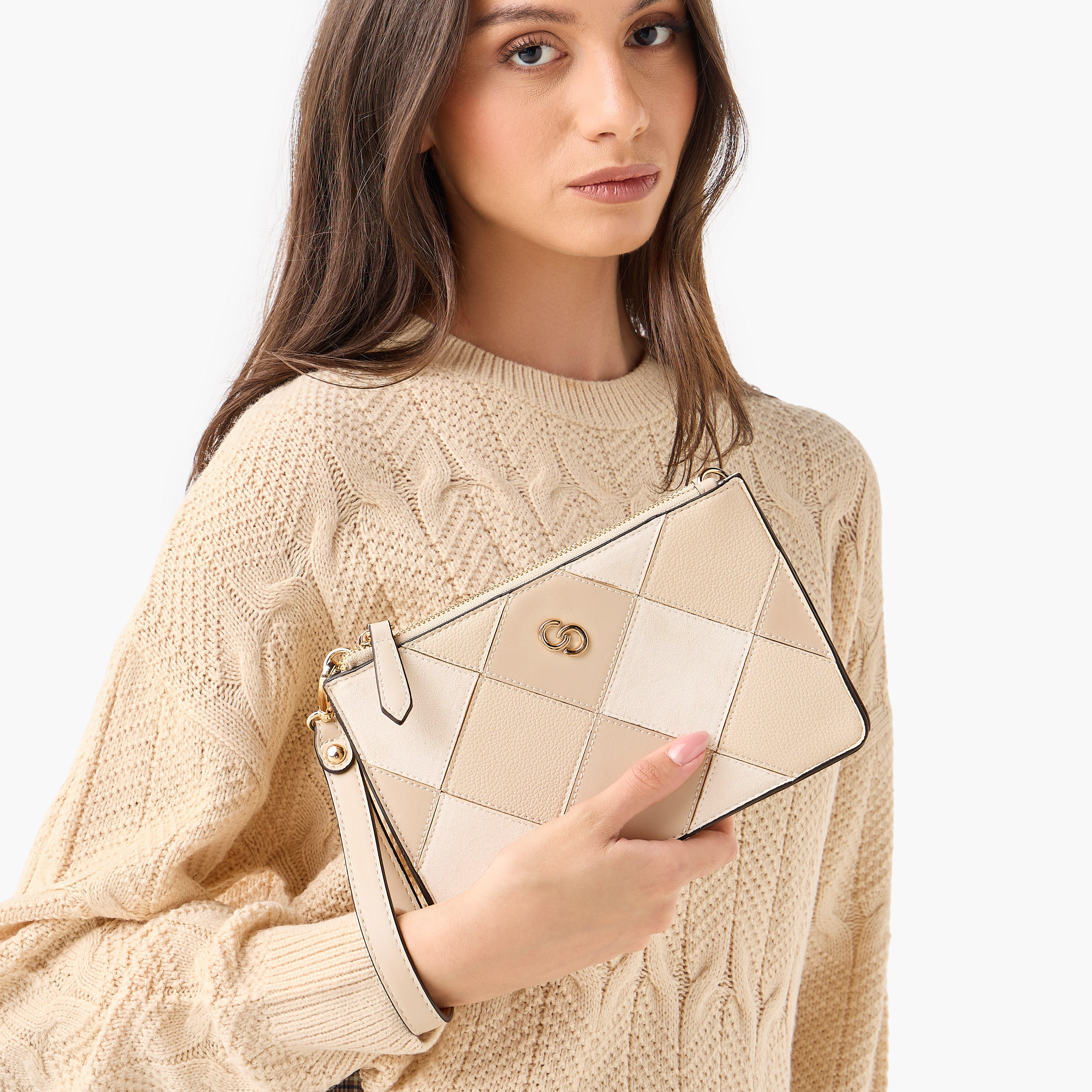 شنطة كروس بودي مبطنة بسحاب إغلاق من سيليست-women-bagsandwallets-handbags-image-2