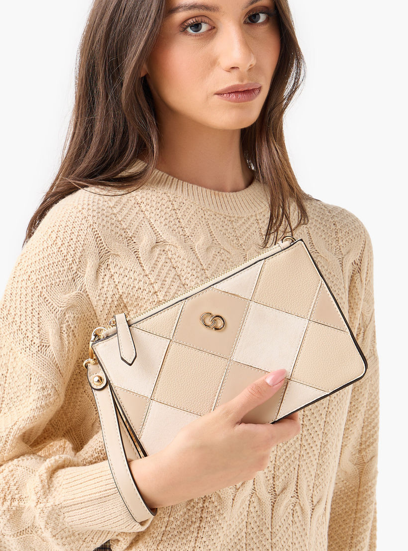 شنطة كروس بودي مبطنة بسحاب إغلاق من سيليست-women-bagsandwallets-handbags-image-2