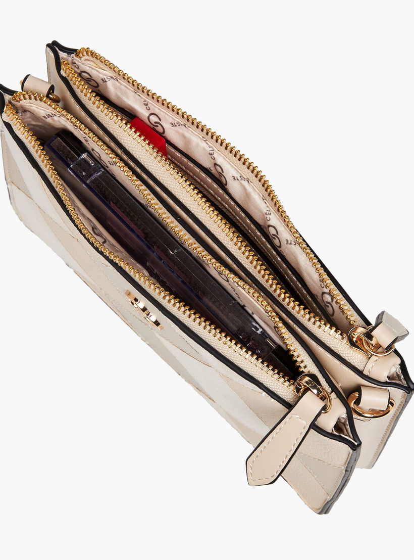 شنطة كروس بودي مبطنة بسحاب إغلاق من سيليست-women-bagsandwallets-handbags-image-9