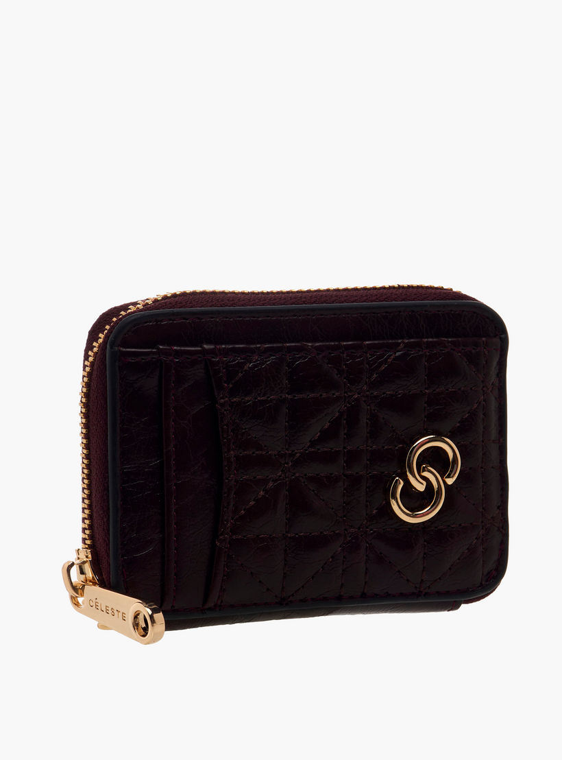 محفظة مبطنة بسحاب وزينة سلسلة من سيليست-women-bagsandwallets-handbags-image-4