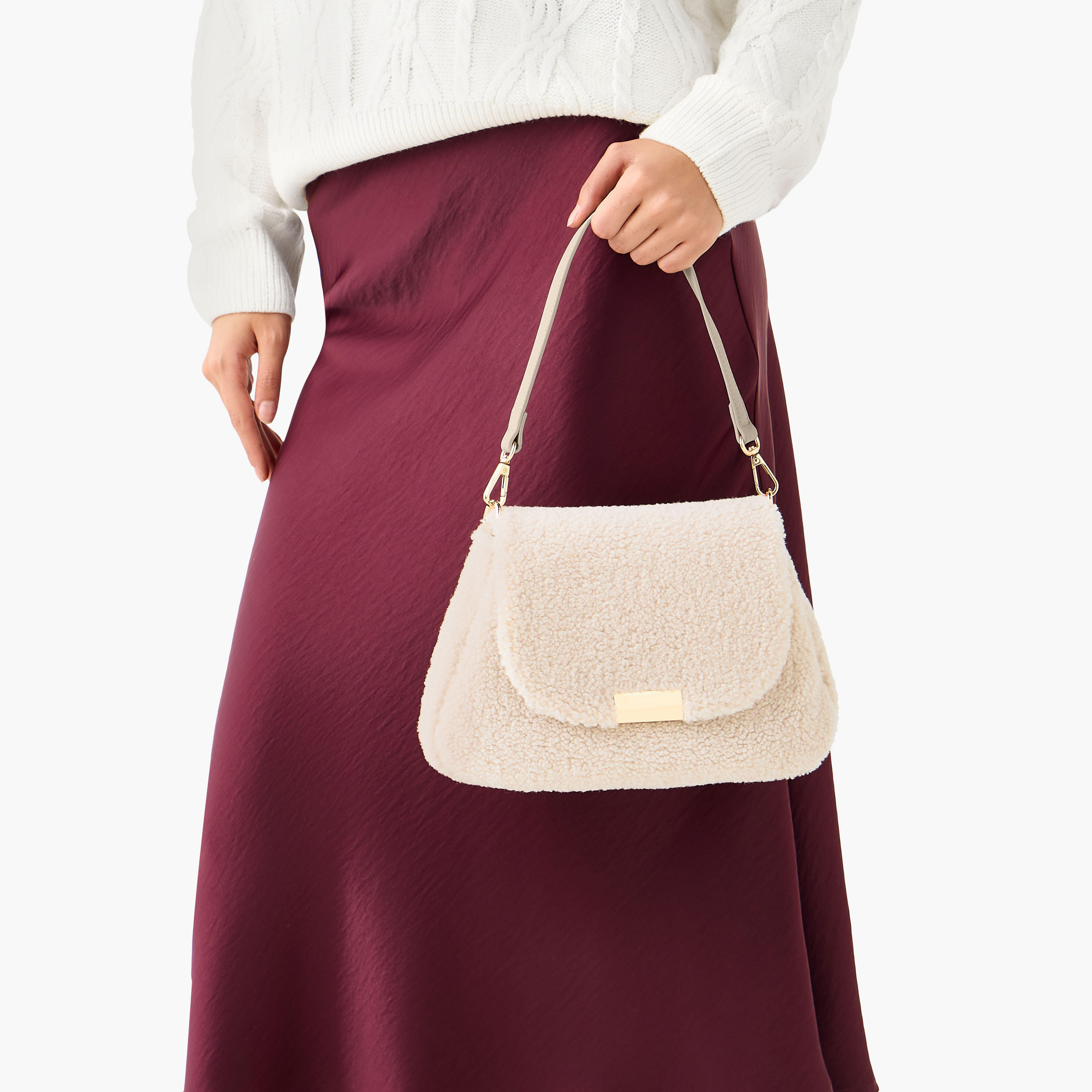 Missy Textured Crossbody Bag with Detachable Strap-women-bagsandwallets-handbags-image-2