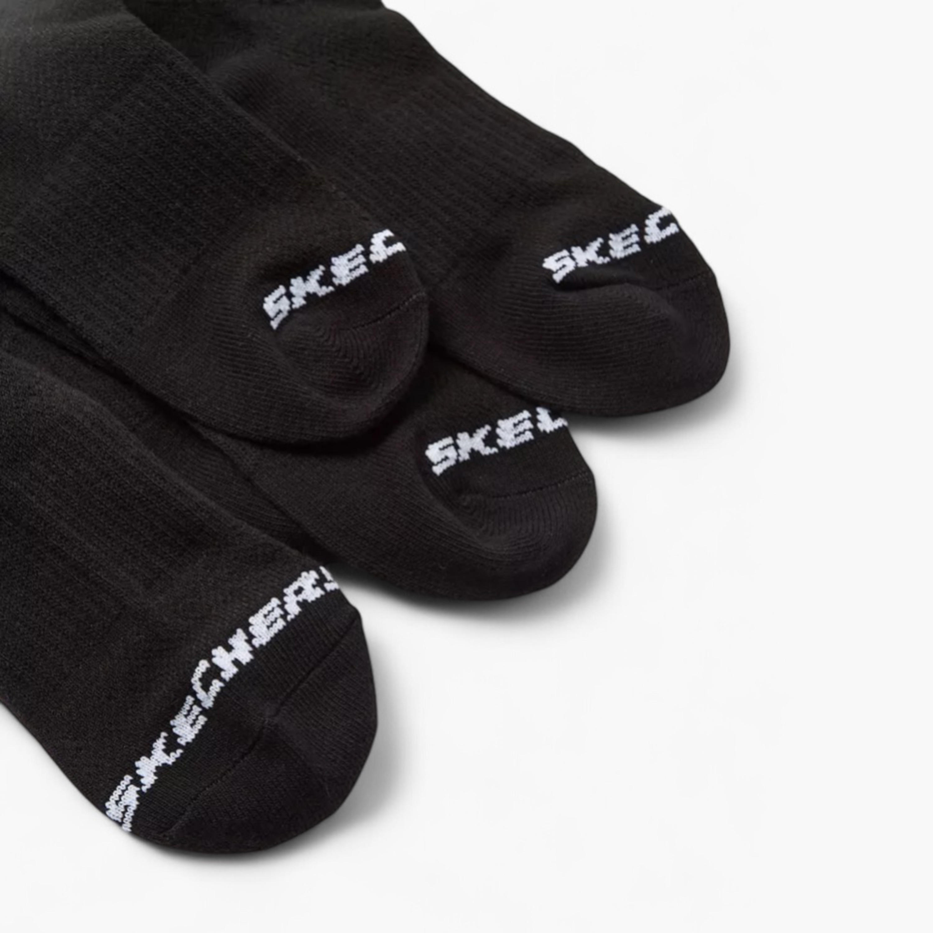 طقم جوارب 5 أزواج بطول الكاحل وبطبعات من سكيتشرز-girls-accessories-socks-image-4