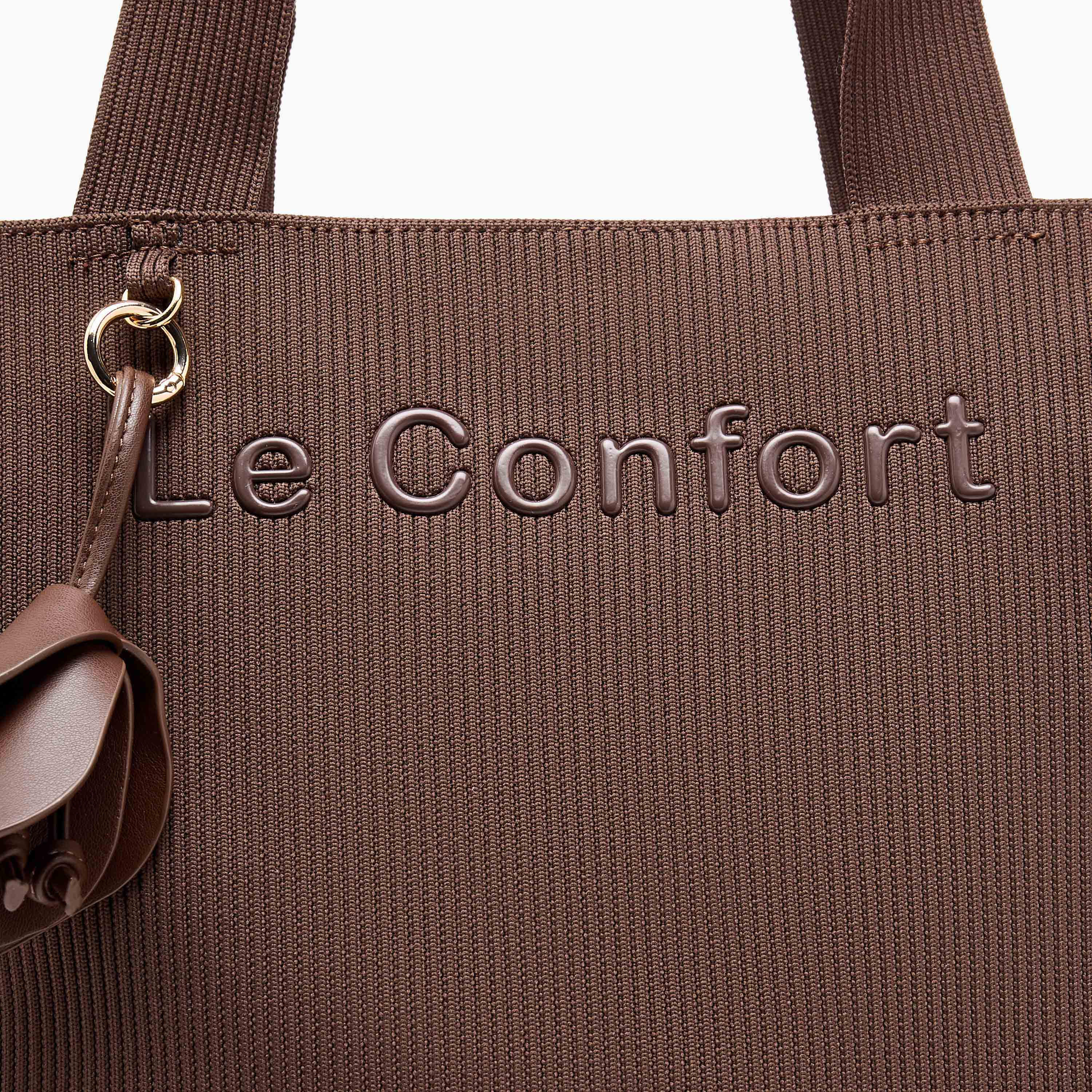 شنطة توتي بارزة الملمس بمقبض مزدوج من لو كونفورت-women-bagsandwallets-handbags-image-5