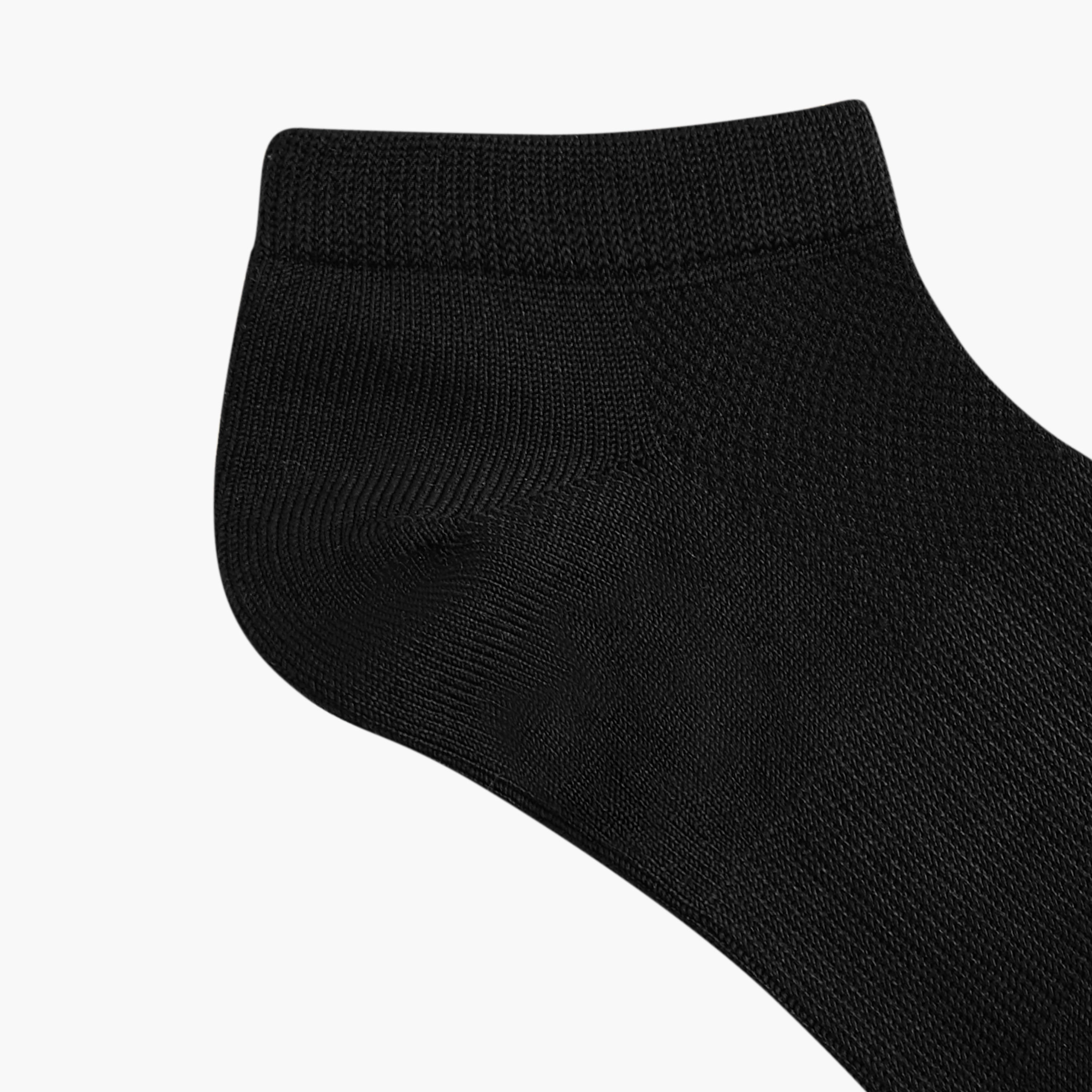 طقم جوارب سادة 3 أزواج بطول الكاحل من سكتشرز-girls-accessories-socks-image-5