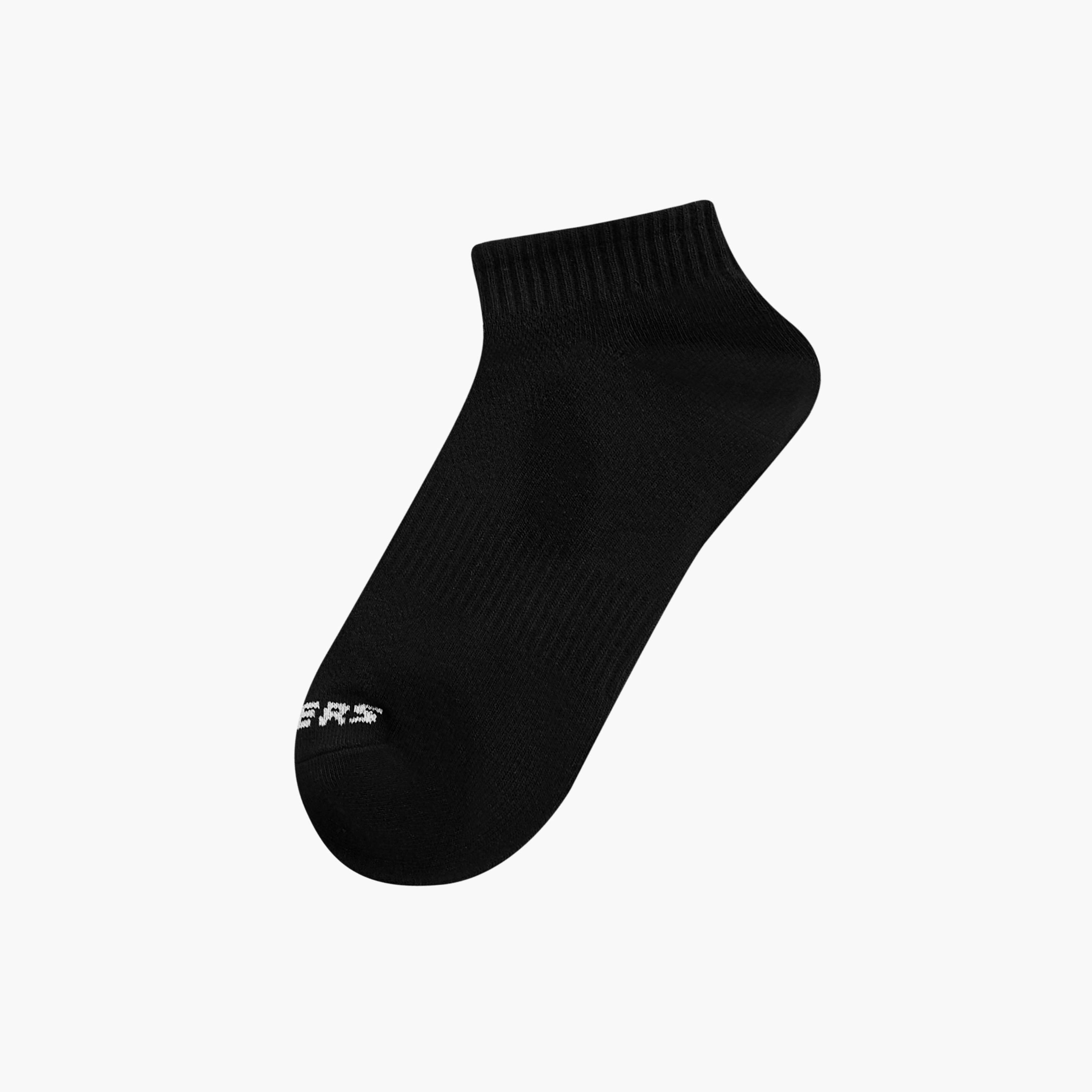 Skechers Textured Ankle Length Sports Socks - Set of 3-men-socks-image-2