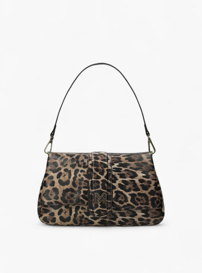 Mexx Animal Print Shoulder Bag with Flap Closure-women-bagsandwallets-handbags-image-2