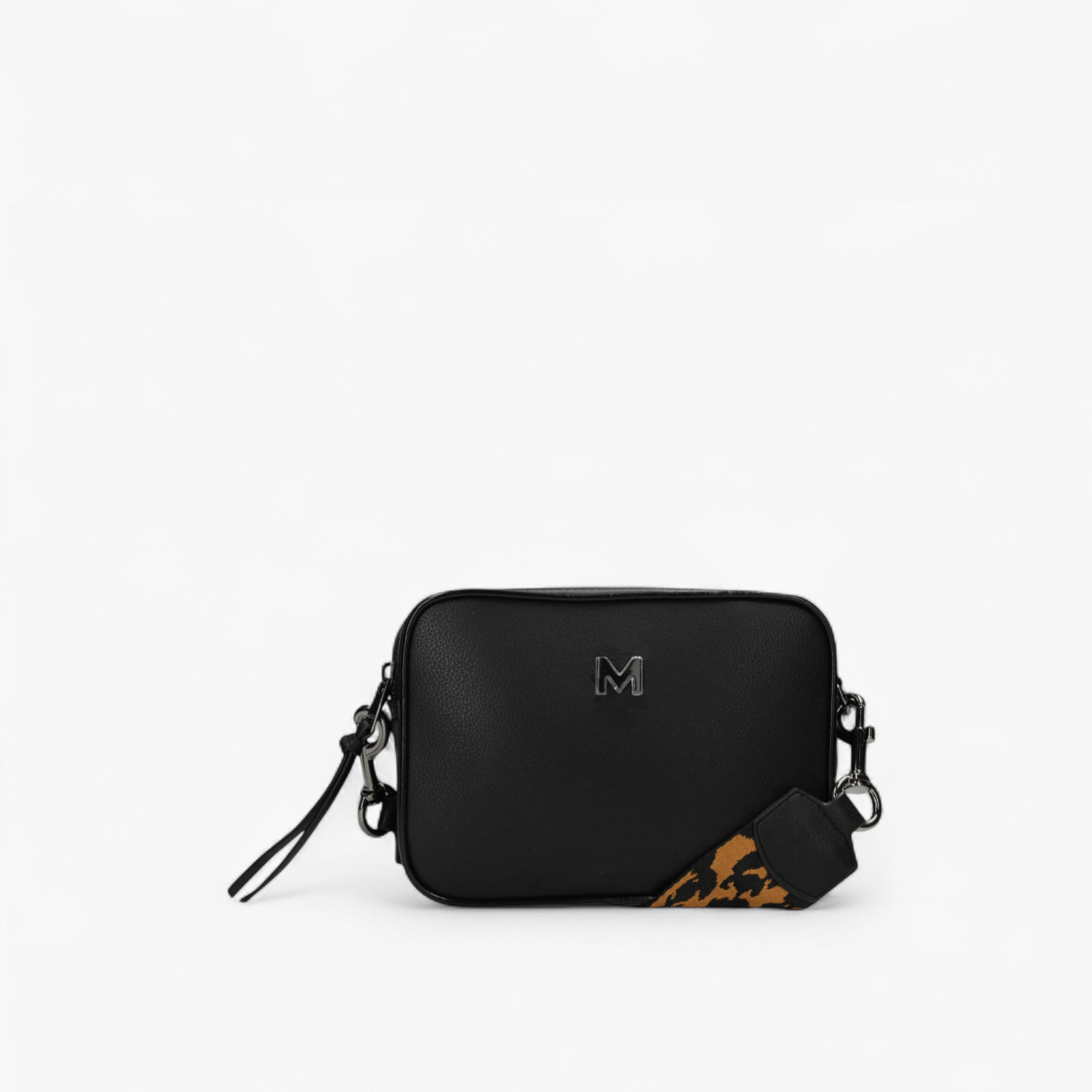 Mexx Solid Crossbody Bag with Printed Detachable Strap-women-bagsandwallets-handbags-image-2