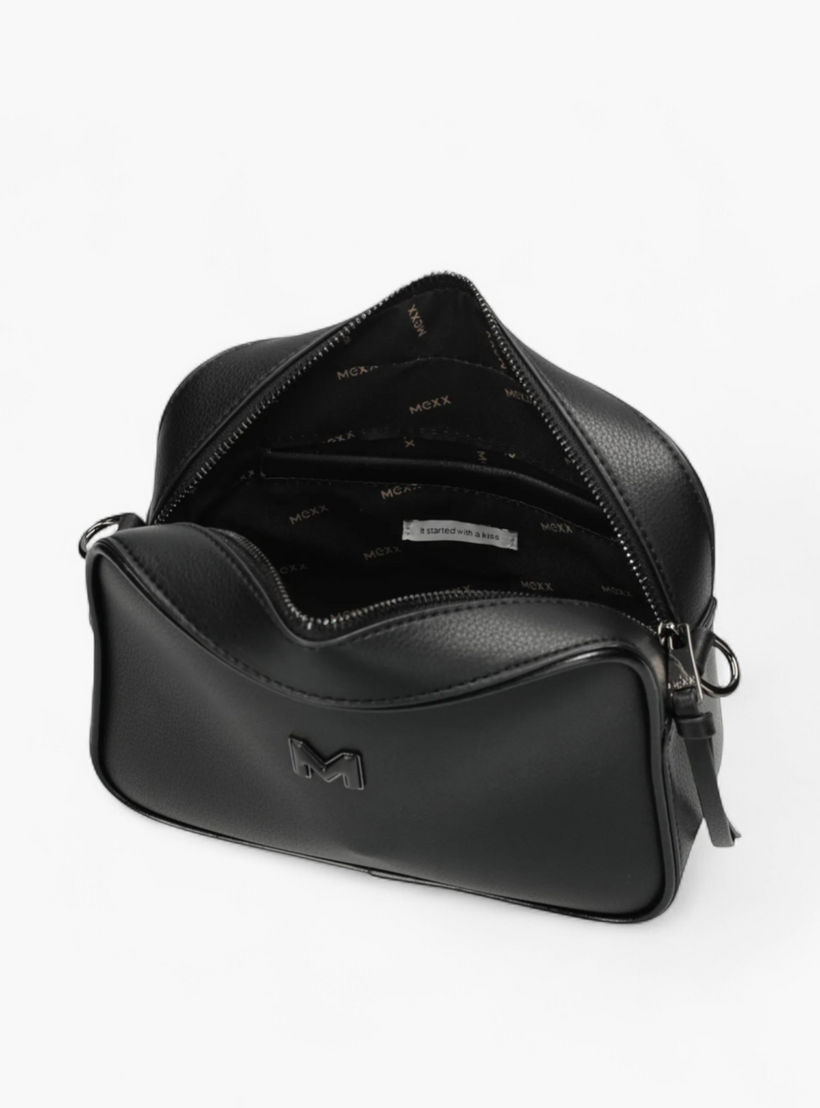 Mexx Solid Crossbody Bag with Printed Detachable Strap-women-bagsandwallets-handbags-image-5