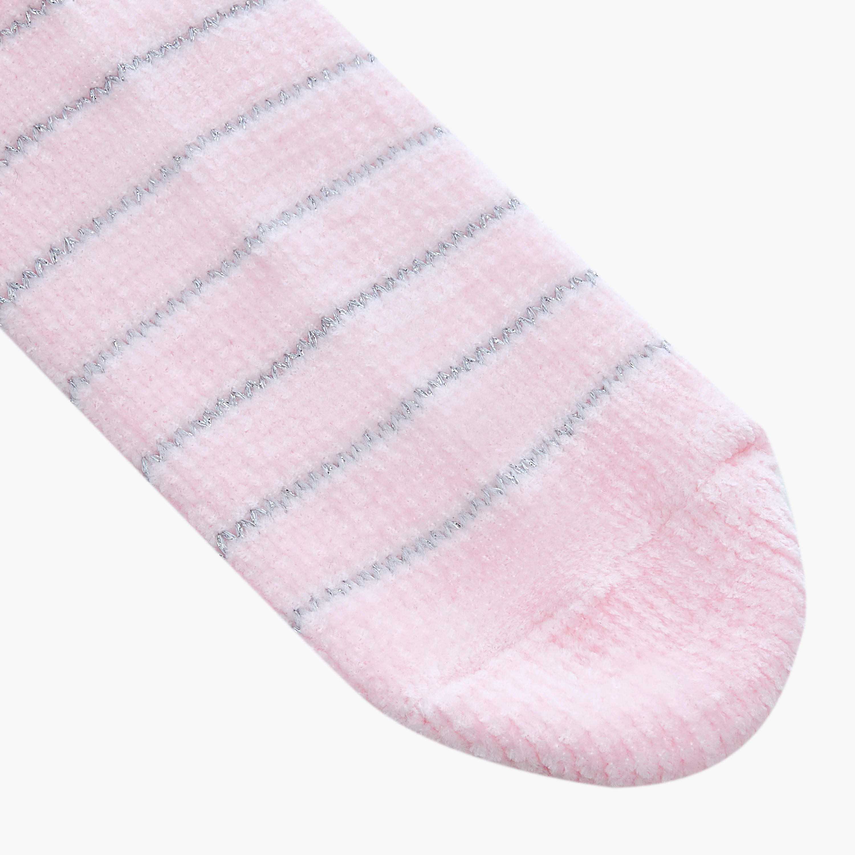 Gloo Pack of 2 Crew Length Non Terry Socks-women-socksandstockings-image-5