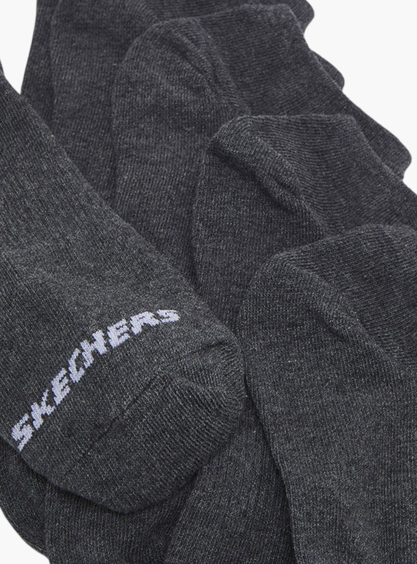 Skechers Men Socks Non Terry No Show - Set of 3-men-socks-image-3