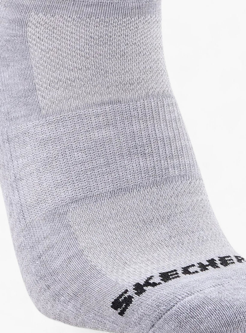 جوارب رياضية لربع الكاحل للرجال من سكيتشرز - طقم من 3 أزواج-men-socks-image-4