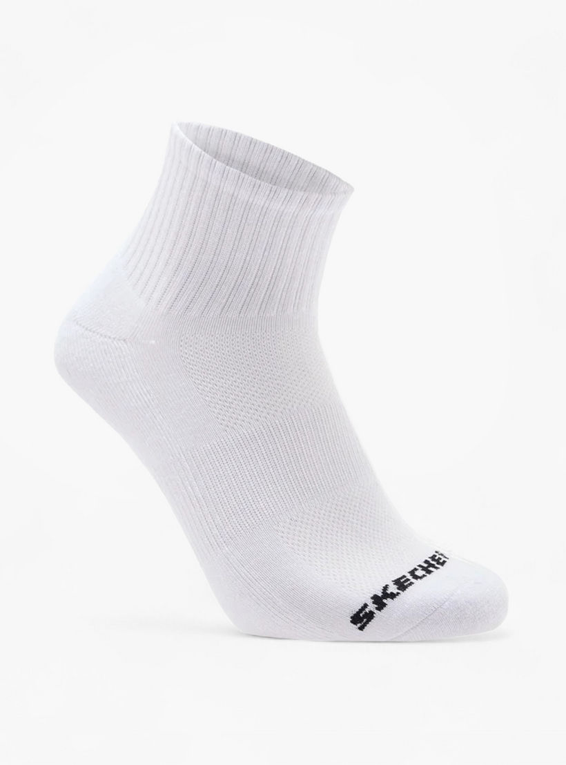 جوارب رياضية لربع الكاحل للرجال من سكيتشرز - طقم من 3 أزواج-men-socks-image-5