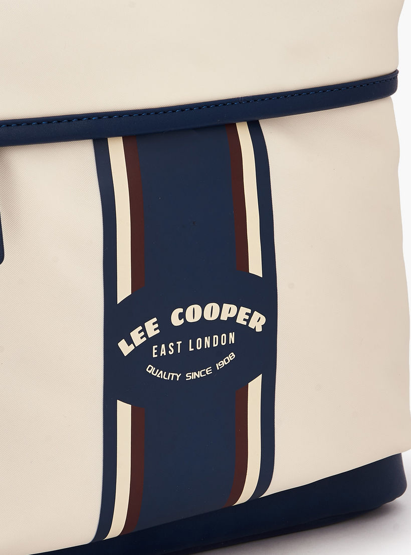 Lee Cooper Striped Backpack with Adjustable Straps-women-bagsandwallets-backpacks-image-6