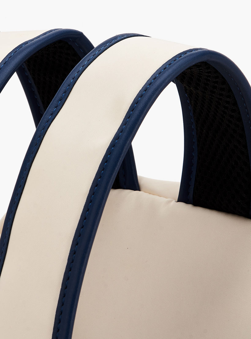 Lee Cooper Striped Backpack with Adjustable Straps-women-bagsandwallets-backpacks-image-7