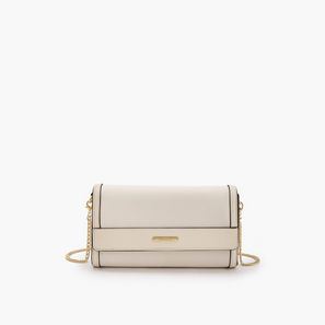 Celeste Panelled Clutch with Chain Strap-women-image-1