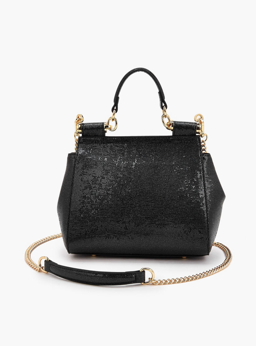 Elle Floral Embellished Satchel Bag with Chain Strap-women-bagsandwallets-handbags-image-6