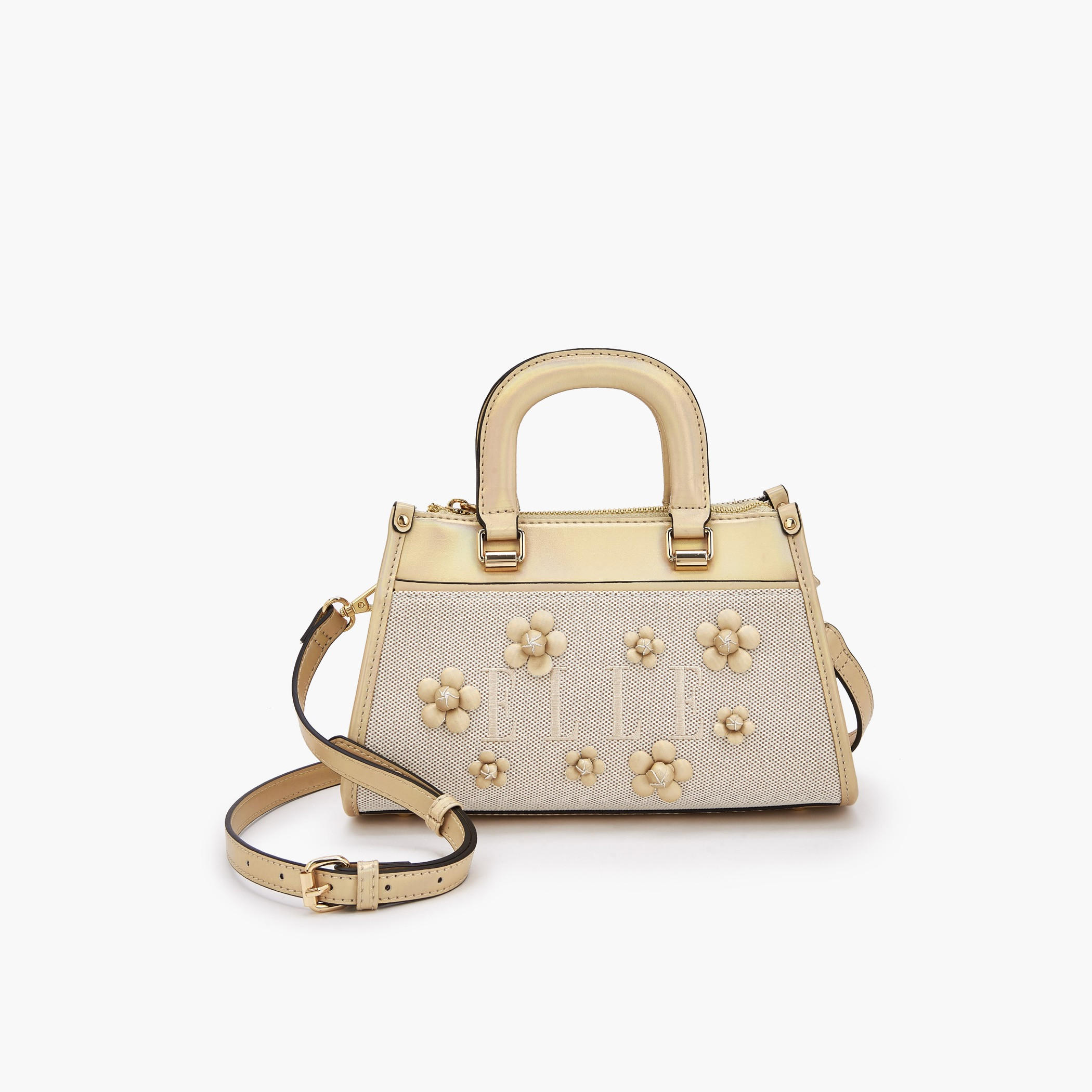 Elle Floral Embellished Tote Bag with Detachable Strap-women-bagsandwallets-handbags-image-1