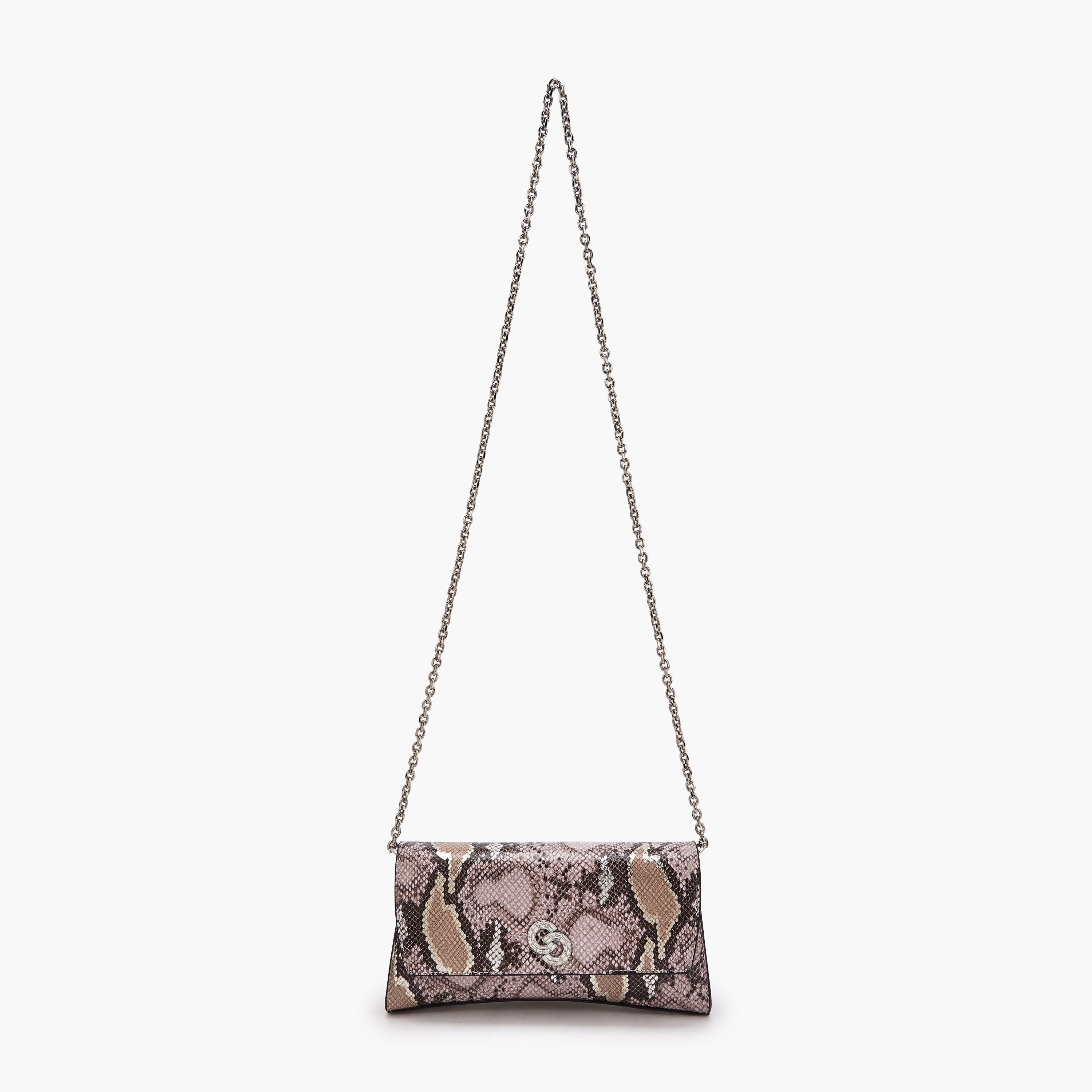 شنطة كلاتش بطبعات حيوانات وبحزام سلسلة من سيليست-women-bagsandwallets-handbags-image-3
