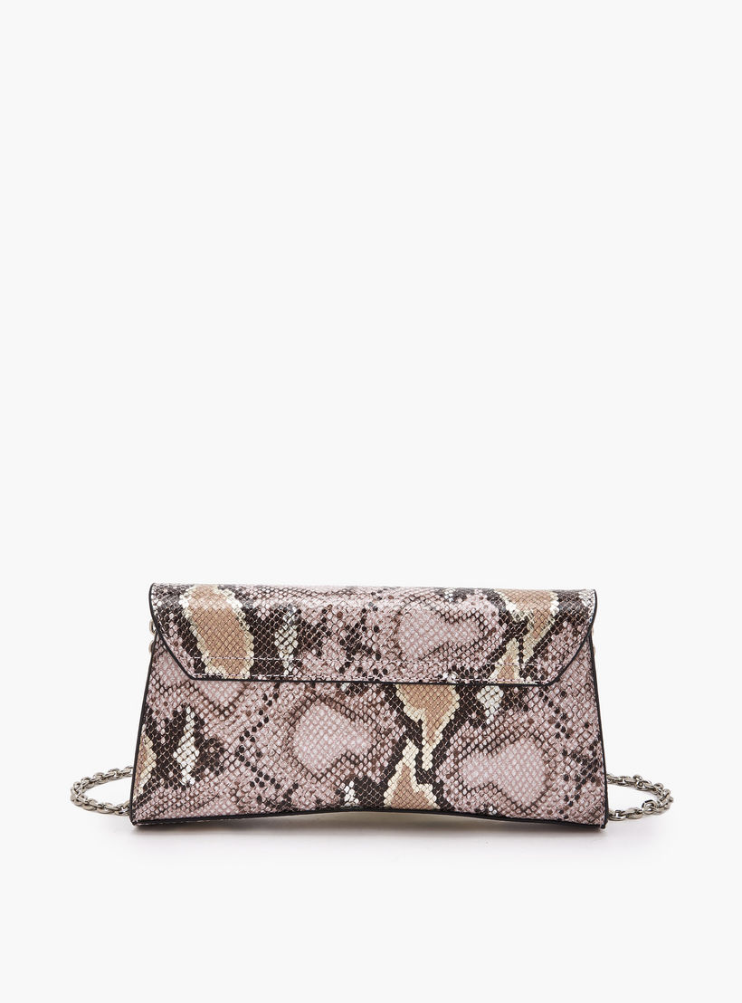 شنطة كلاتش بطبعات حيوانات وبحزام سلسلة من سيليست-women-bagsandwallets-handbags-image-5