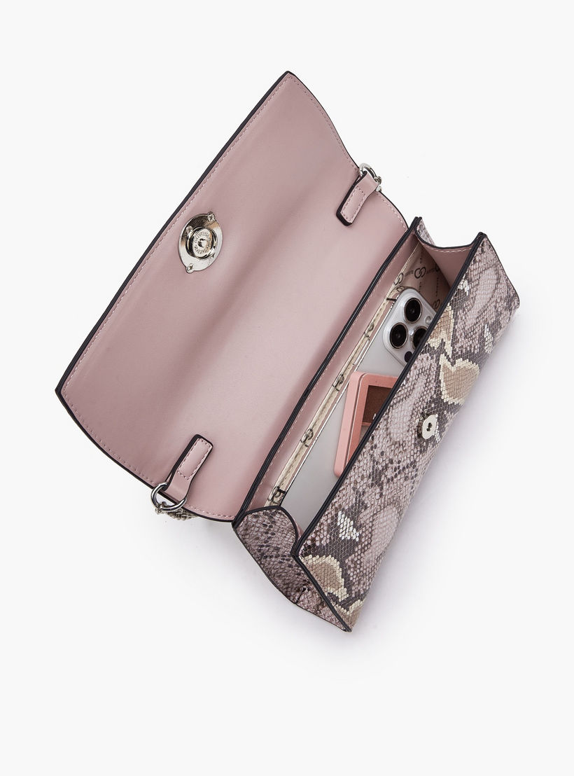 شنطة كلاتش بطبعات حيوانات وبحزام سلسلة من سيليست-women-bagsandwallets-handbags-image-8