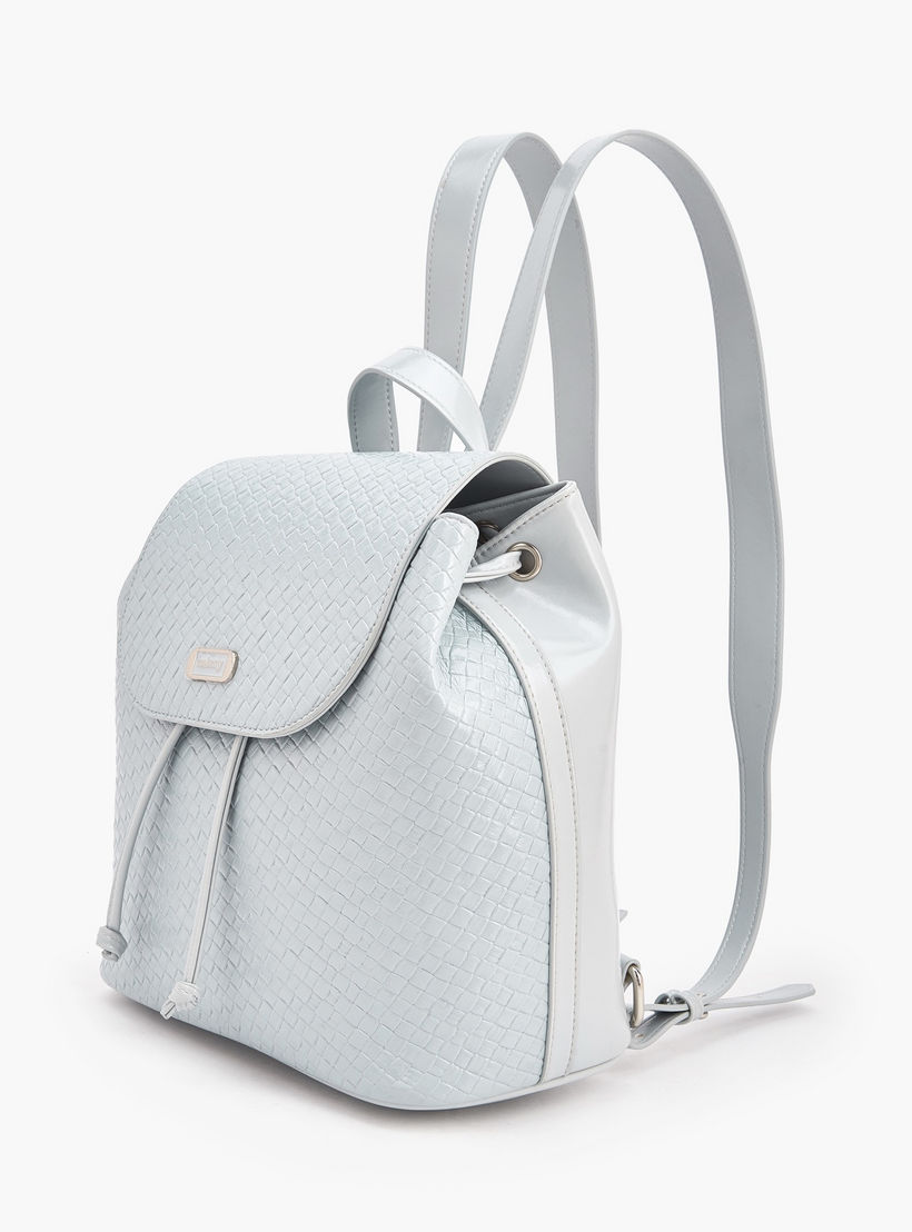 شنطة ظهر منقوشة بأحزمة قابلة للتعديل من ميسي-women-bagsandwallets-backpacks-image-4