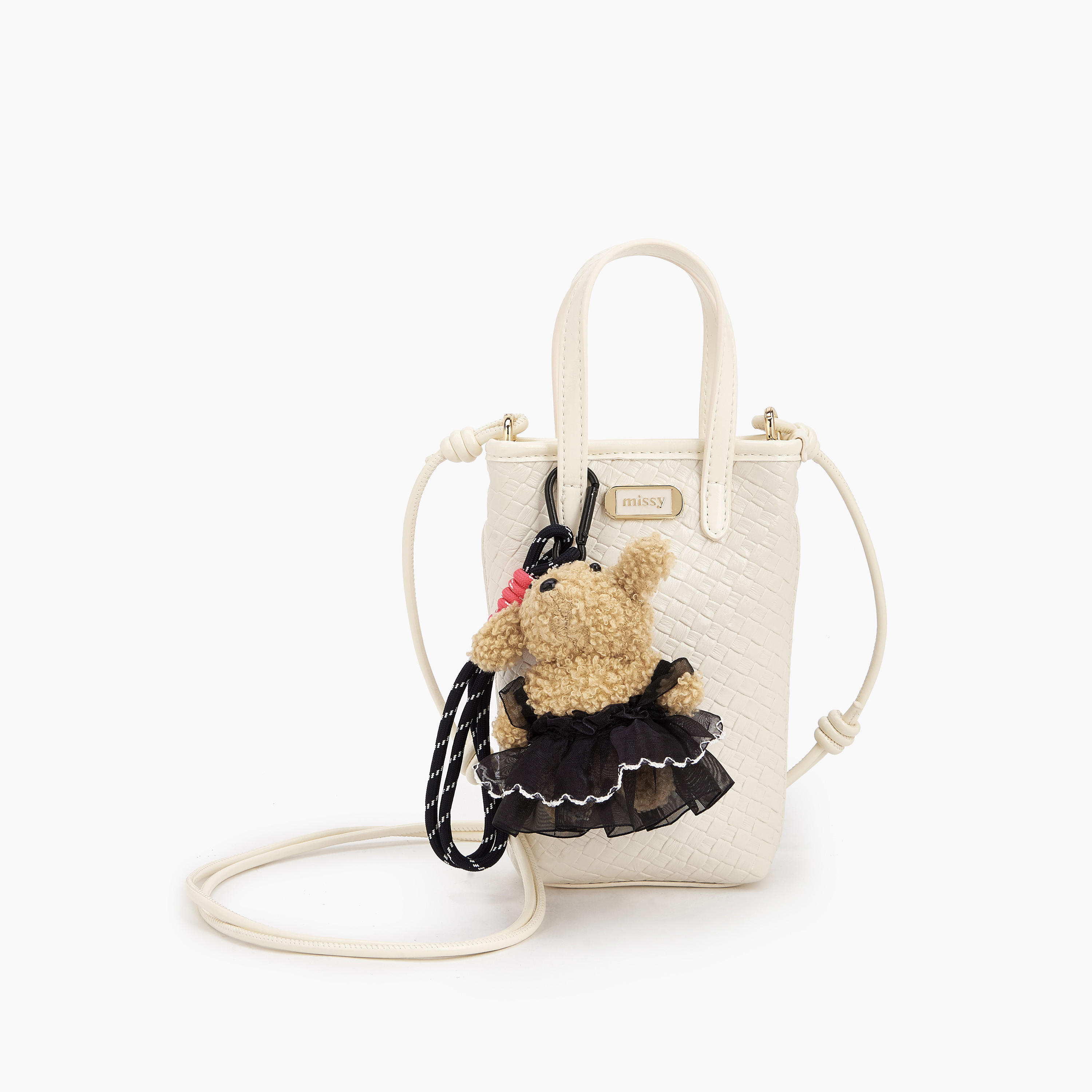 شنطة كروس بودي بارزة الملمس بحزام قابل للفصل من ميسي-women-bagsandwallets-handbags-image-1