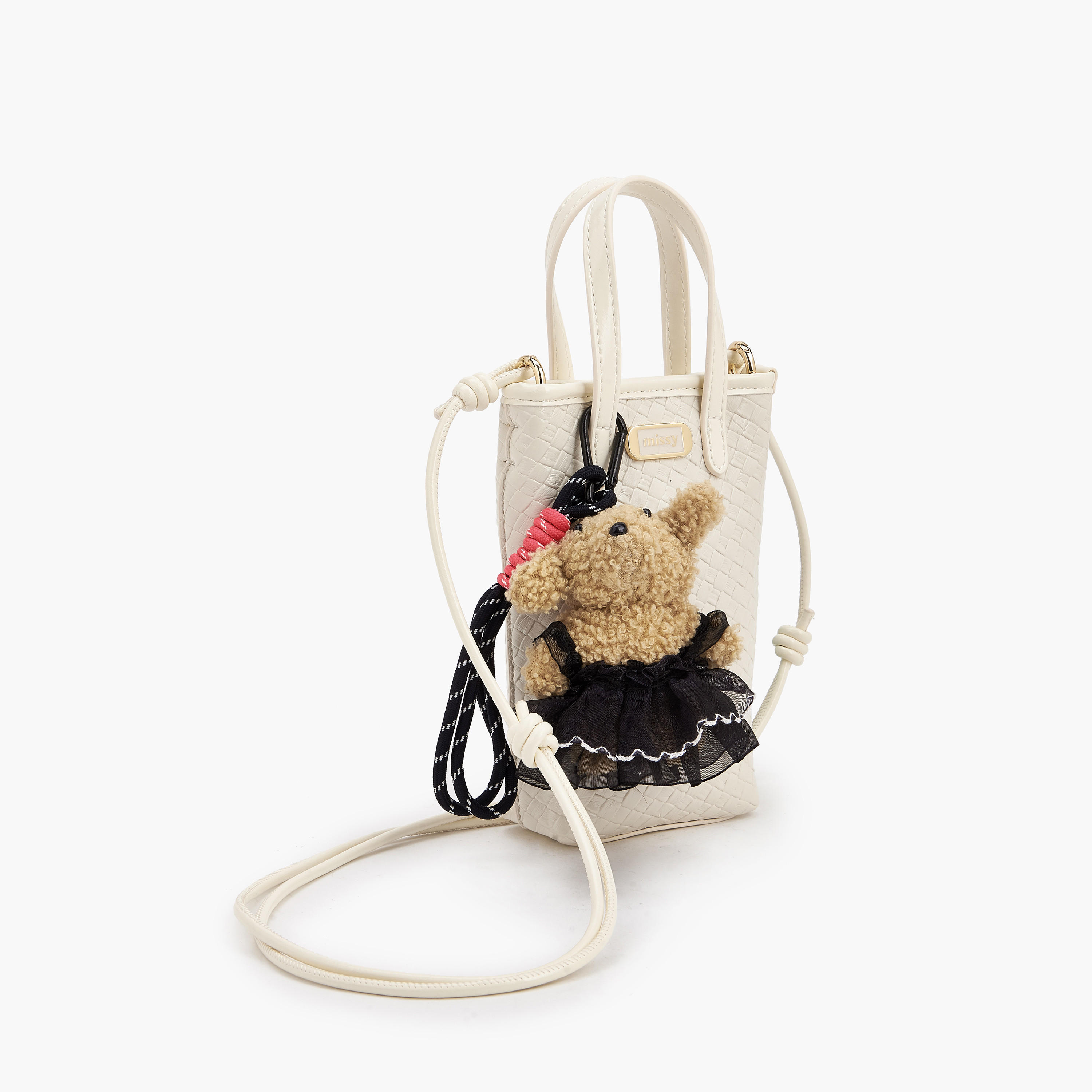 شنطة كروس بودي بارزة الملمس بحزام قابل للفصل من ميسي-women-bagsandwallets-handbags-image-4