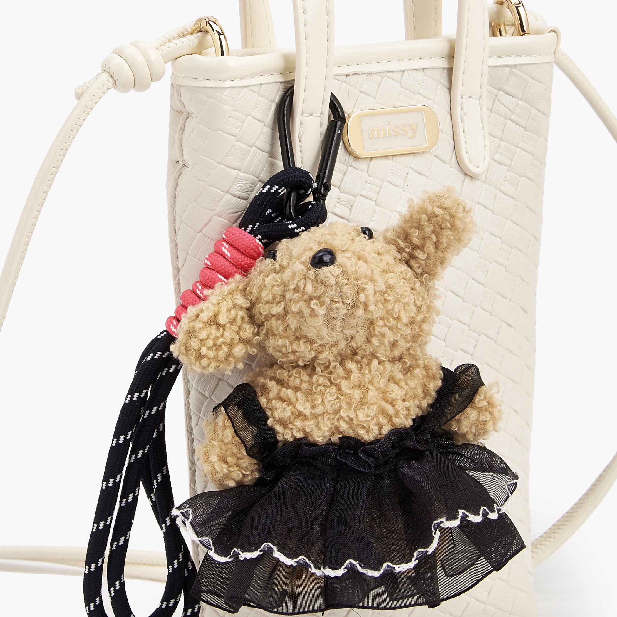 شنطة كروس بودي بارزة الملمس بحزام قابل للفصل من ميسي-women-bagsandwallets-handbags-image-5