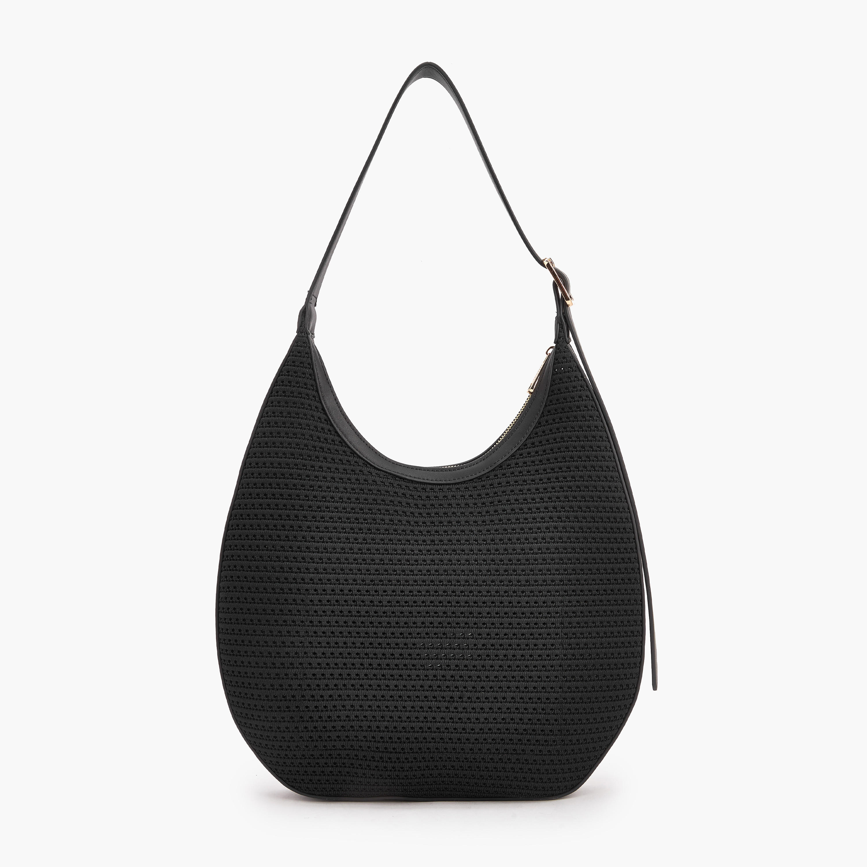 شنطة كتف بارزة الملمس بسحاب إغلاق من ميسي-women-bagsandwallets-handbags-image-3