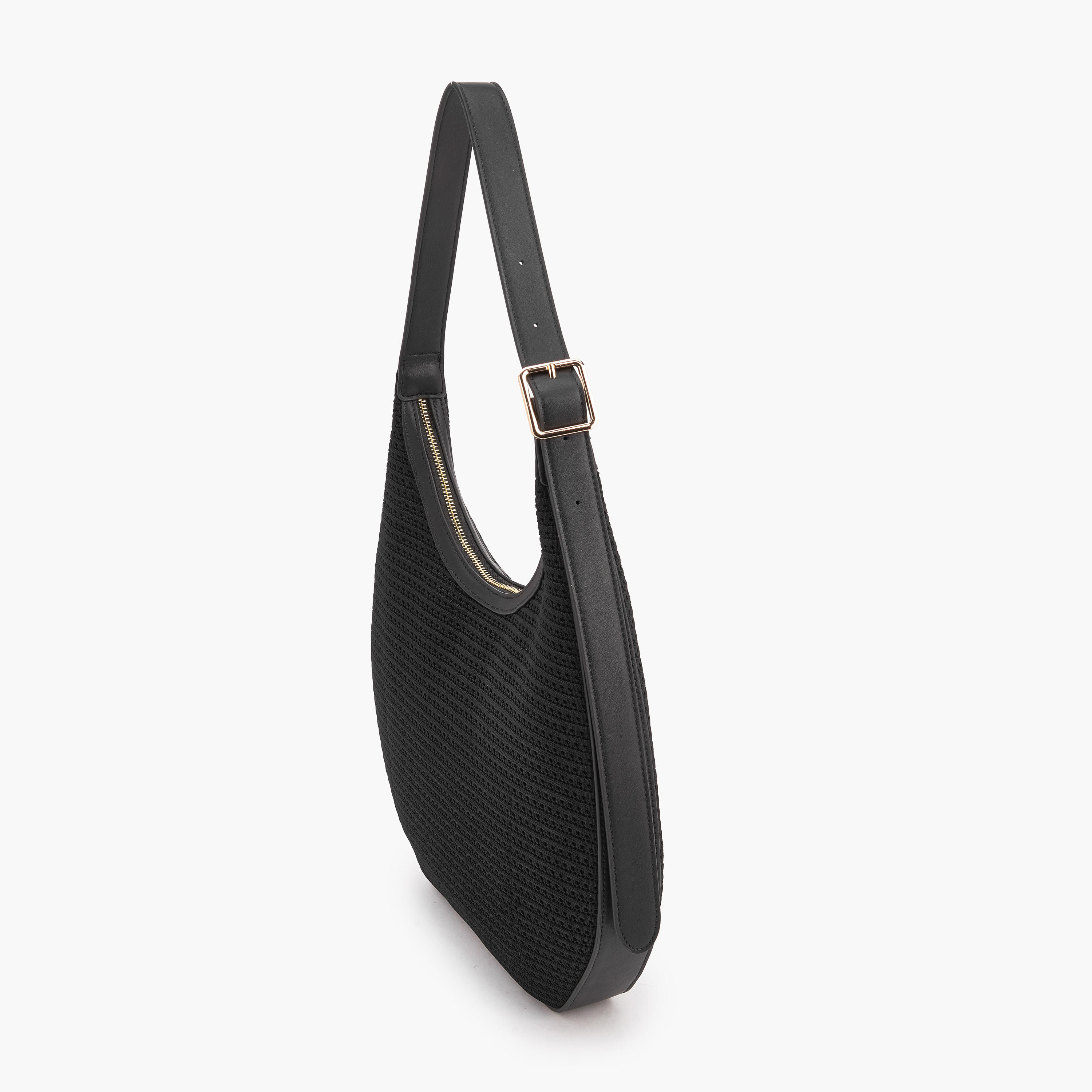 شنطة كتف بارزة الملمس بسحاب إغلاق من ميسي-women-bagsandwallets-handbags-image-4