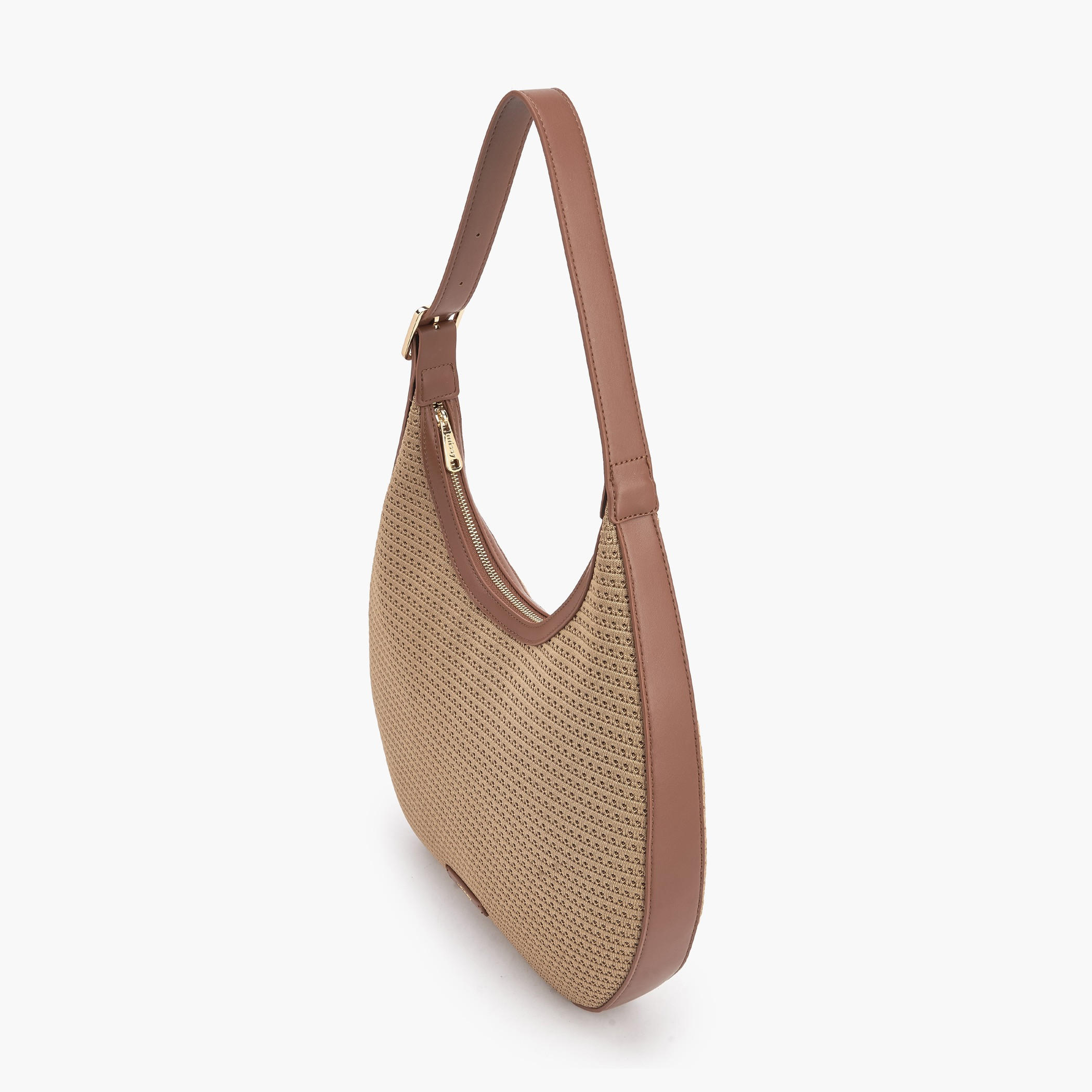 شنطة كتف بارزة الملمس بسحاب إغلاق من ميسي-women-bagsandwallets-handbags-image-4