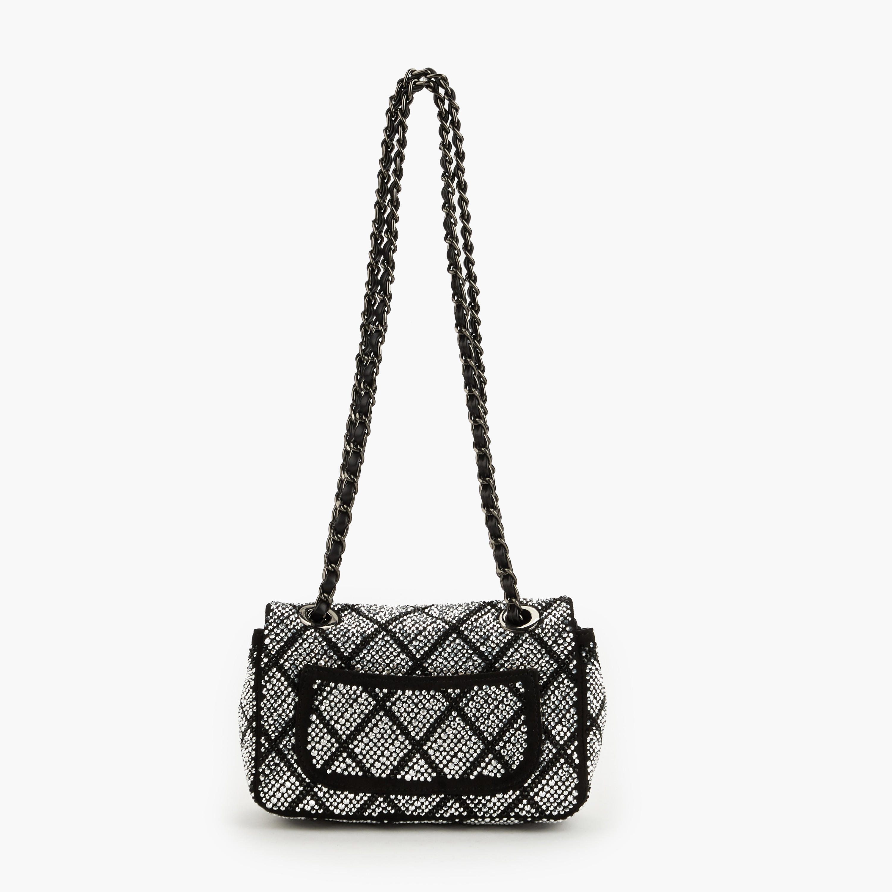 شنطة كروسبودي مزينة بحزام سلسلة من سيليست-women-bagsandwallets-handbags-image-6