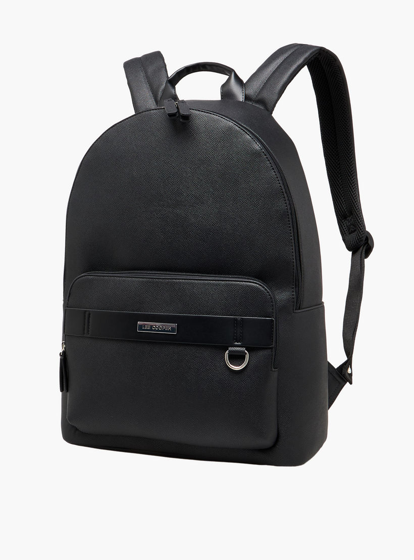 شنطة ظهر مدرسية بجيب لابتوب وتفاصيل الشعار للأولاد بعمر 13 سنة فأكثر من لي كوبر-boys-accessories-bagsandbackpacks-image-3