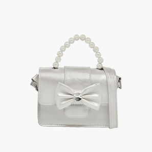 Celeste Bow Applique Crossbody Bag with Pearl Handle-girls-accessories-image-1