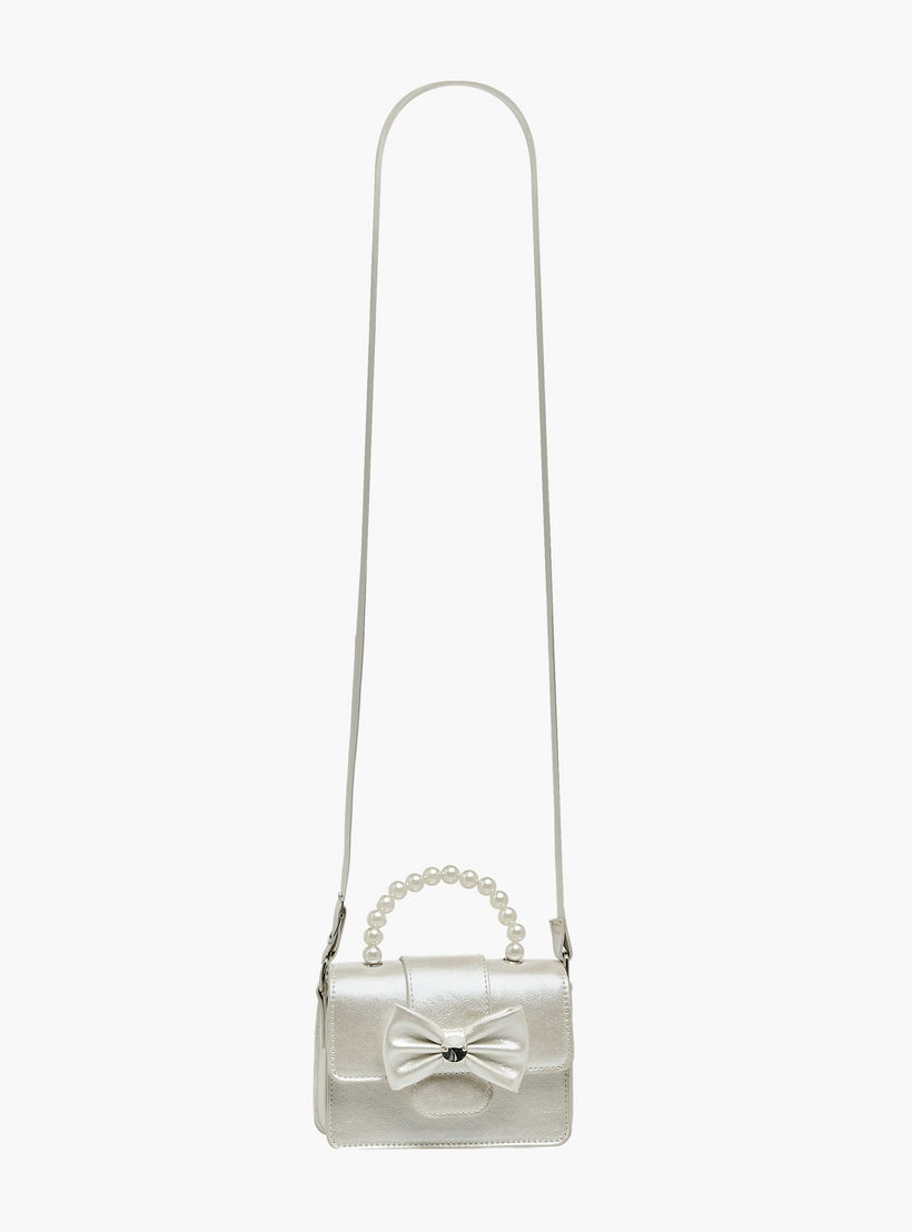 Celeste Bow Applique Crossbody Bag with Pearl Handle-girls-accessories-bags-image-2
