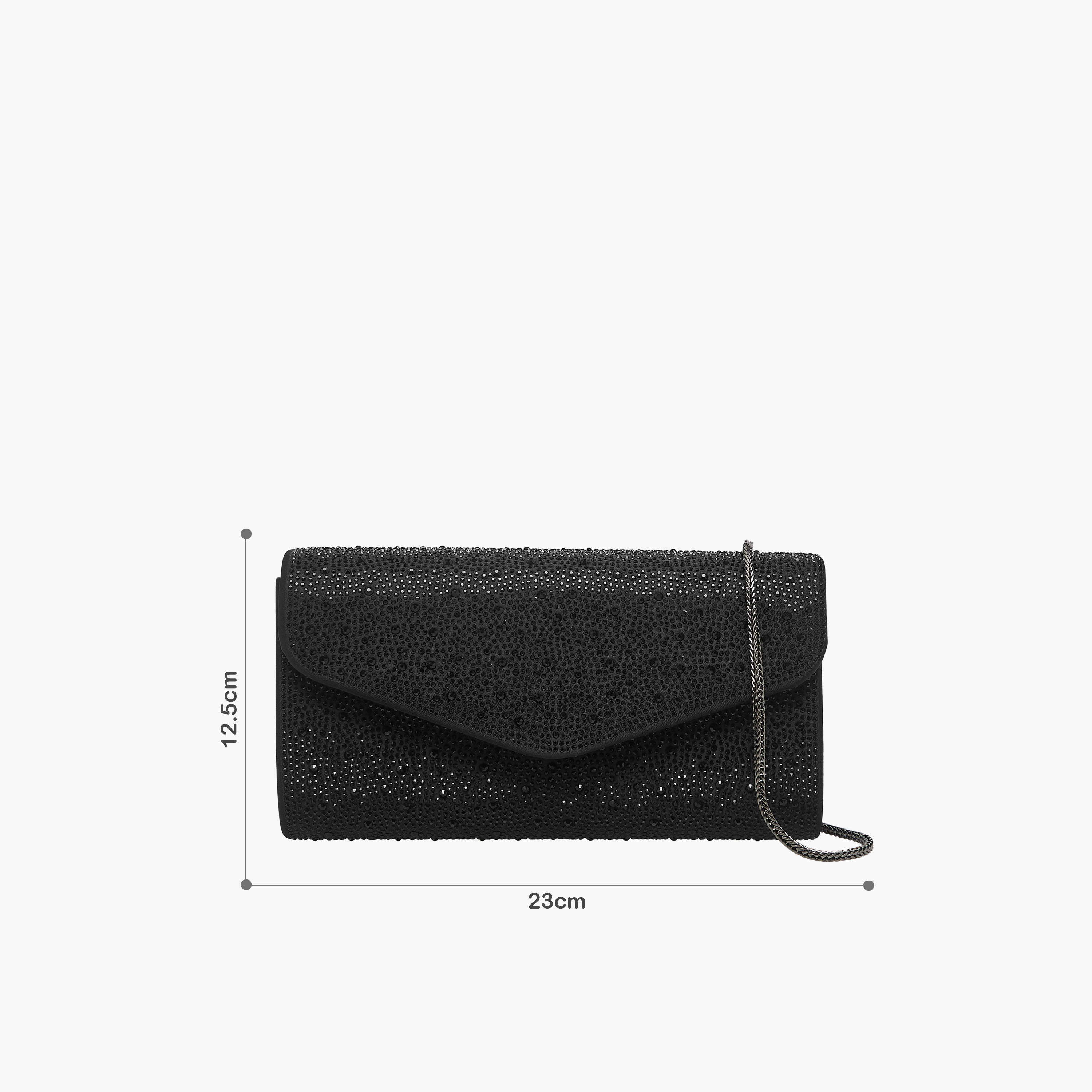 Celeste Embellished Clutch with Chain Strap-women-bagsandwallets-handbags-image-3