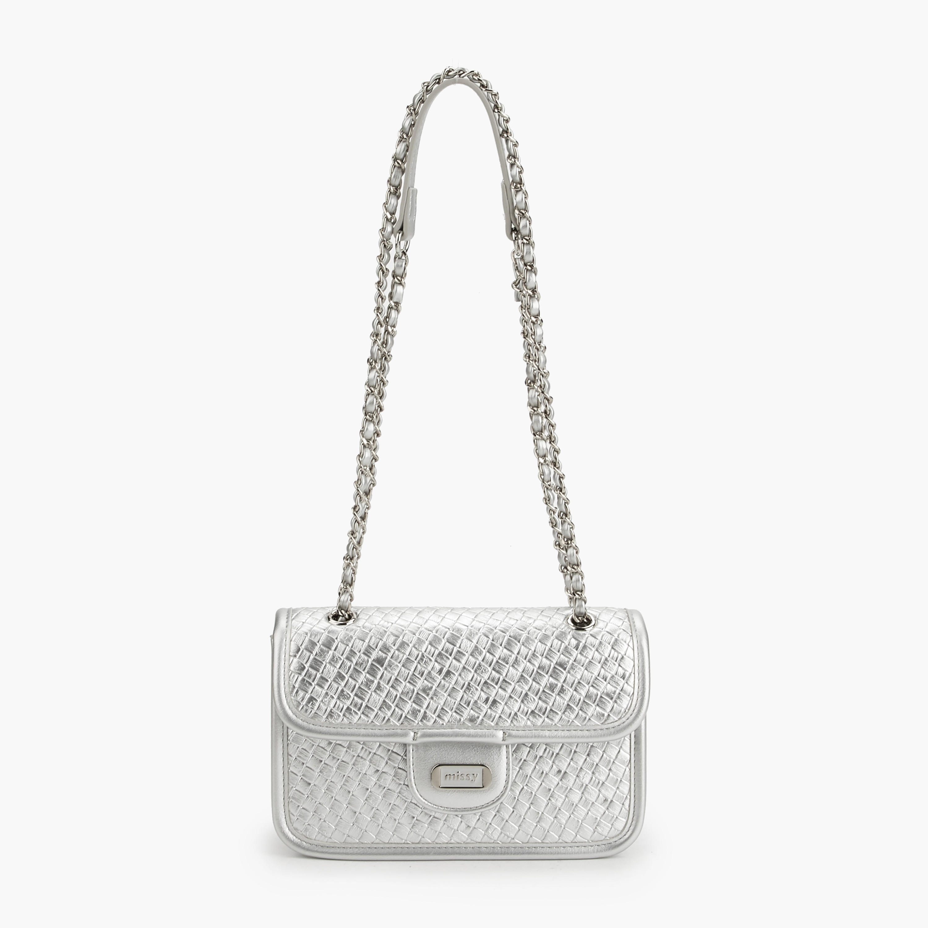Missy Weave Quilted Crossbody Bag with Handles-women-bagsandwallets-handbags-image-1