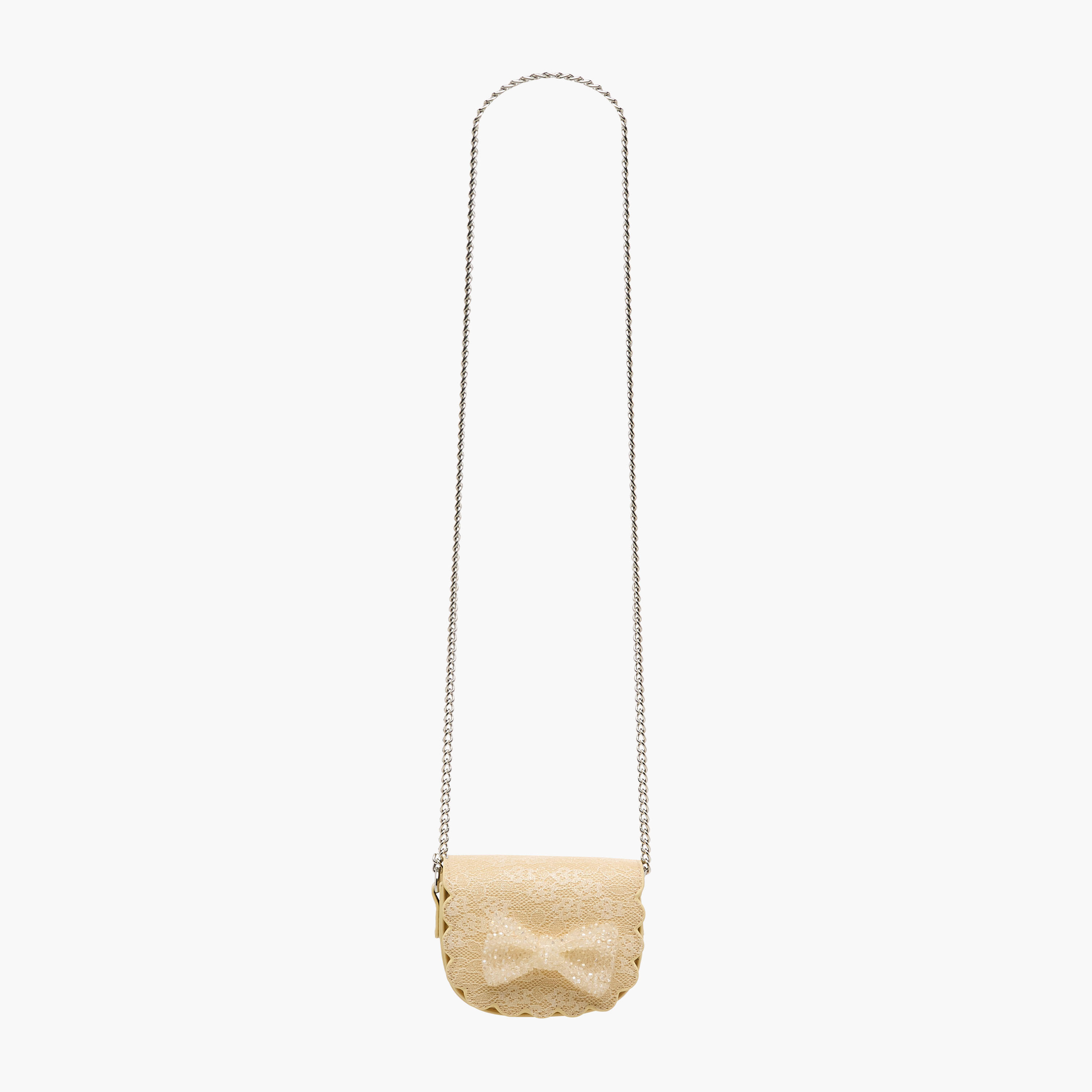 Little Missy Bow Embellished Crossbody Bag with Chain Strap-girls-accessories-bags-image-3