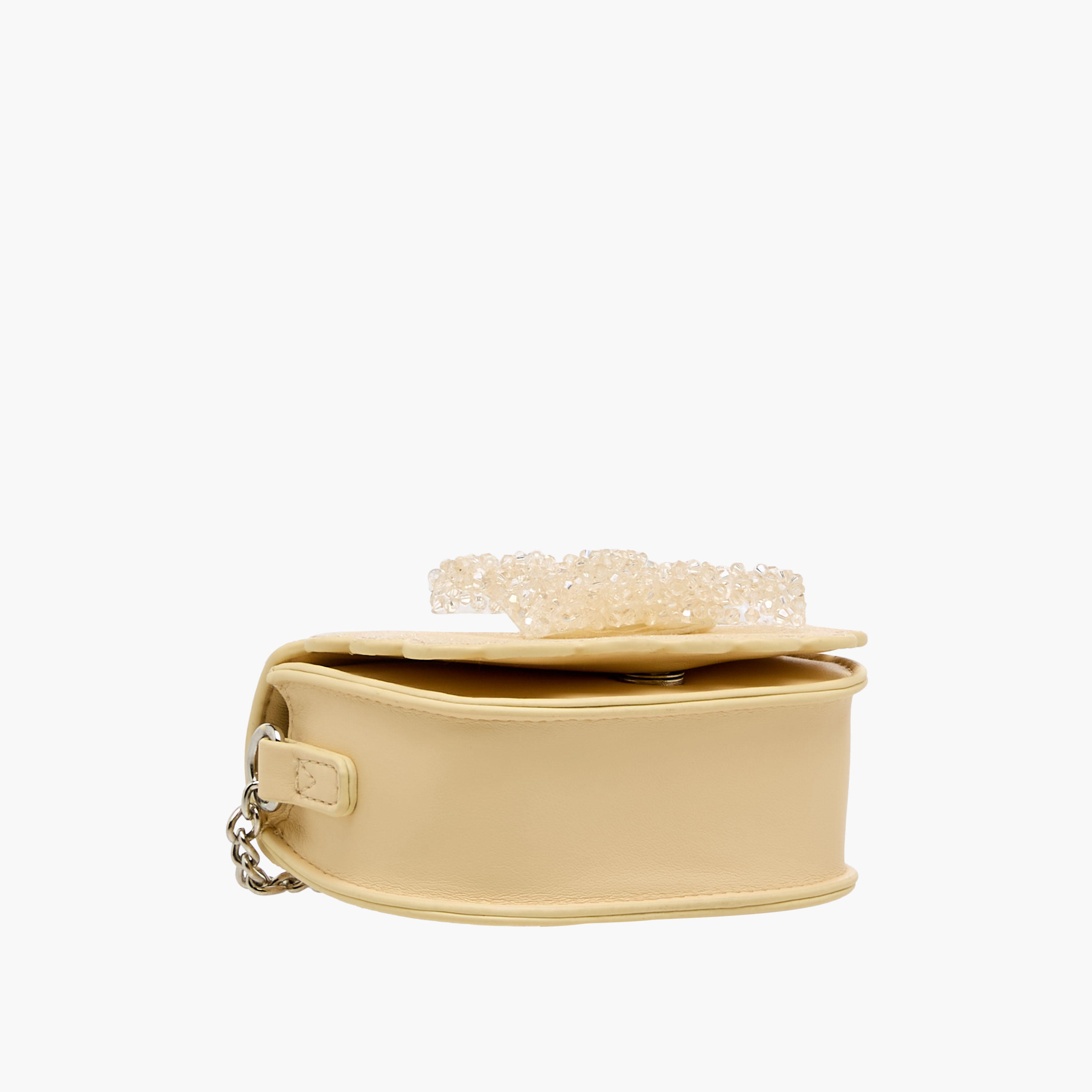 Little Missy Bow Embellished Crossbody Bag with Chain Strap-girls-accessories-bags-image-7