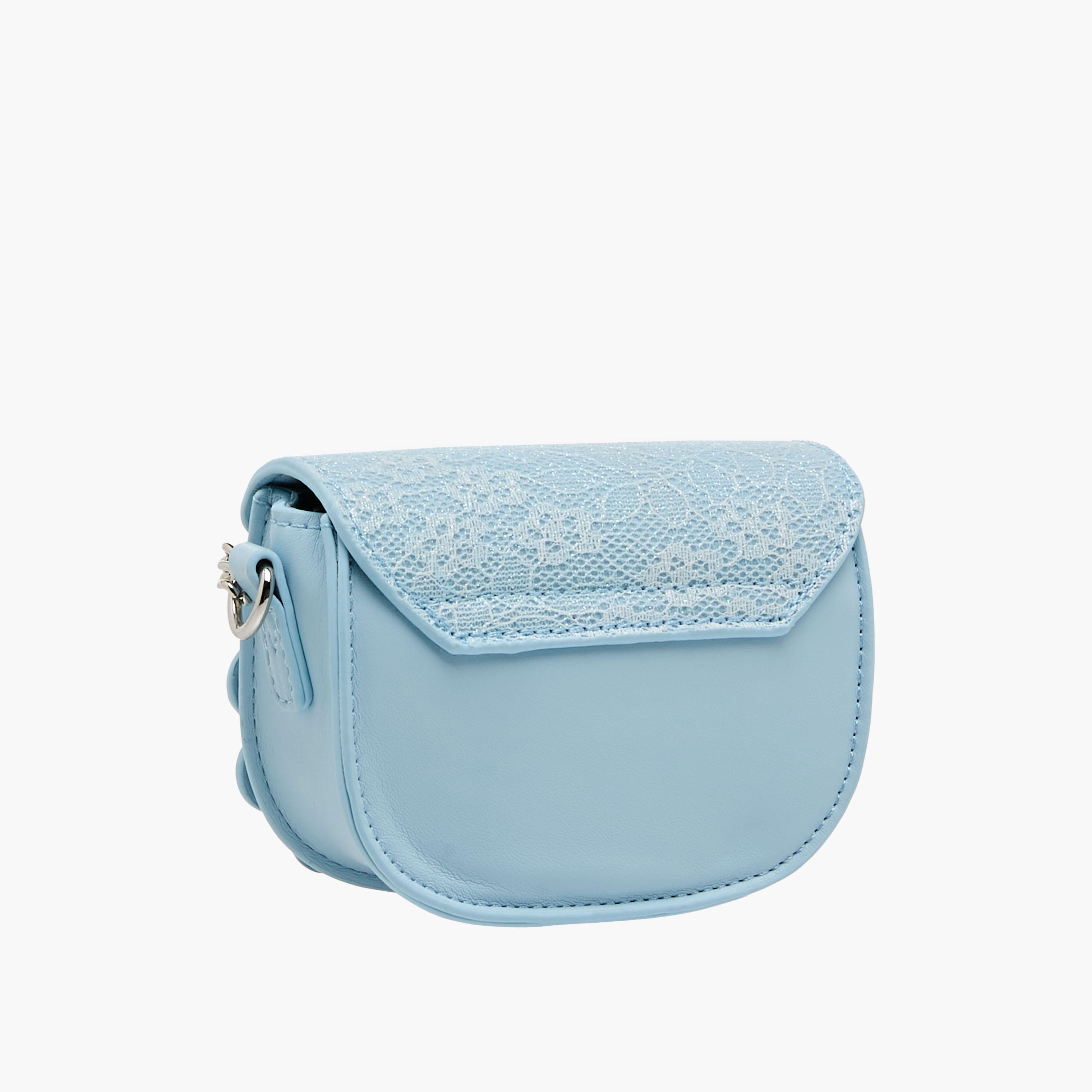 Little Missy Bow Embellished Crossbody Bag with Chain Strap-girls-accessories-bags-image-4