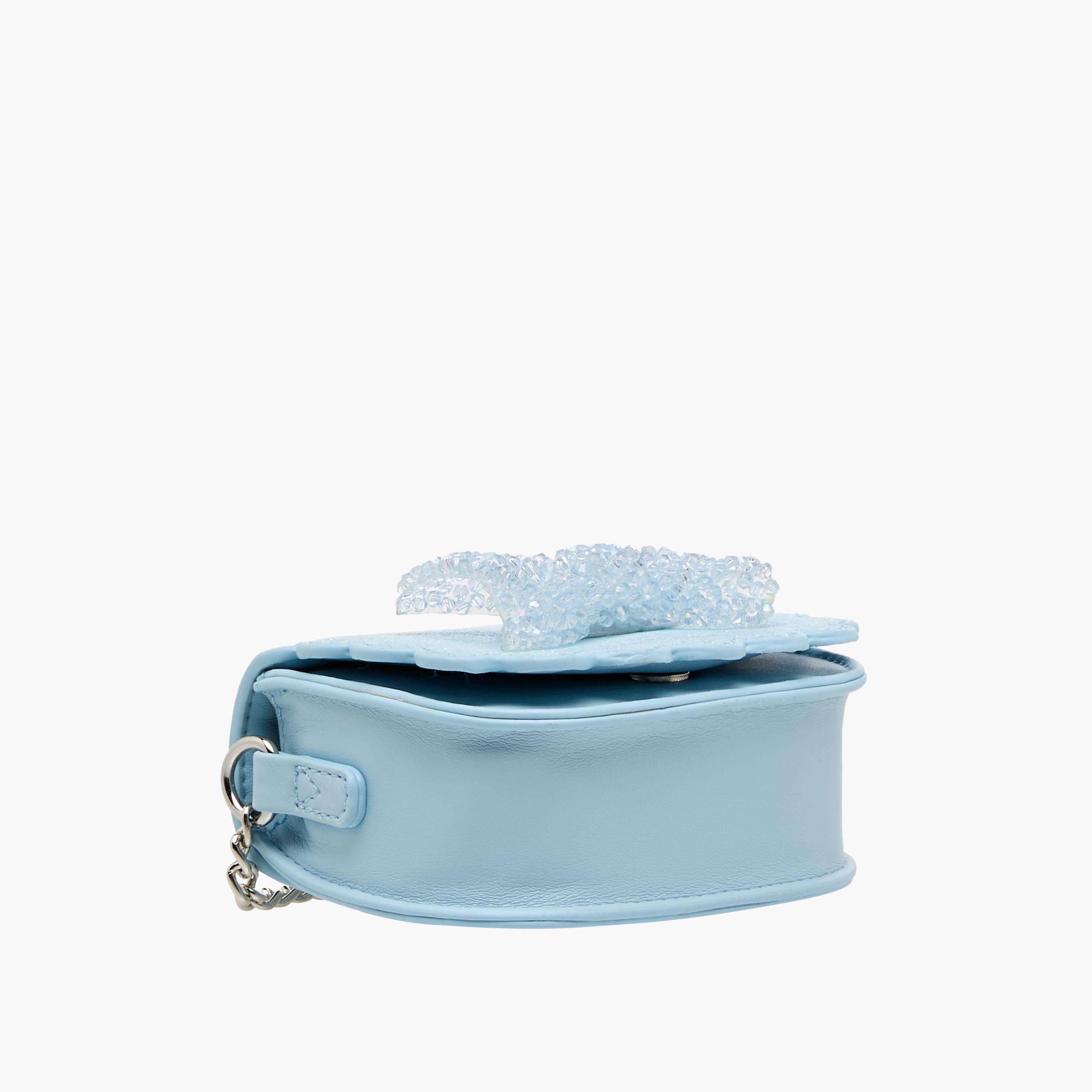 Little Missy Bow Embellished Crossbody Bag with Chain Strap-girls-accessories-bags-image-7
