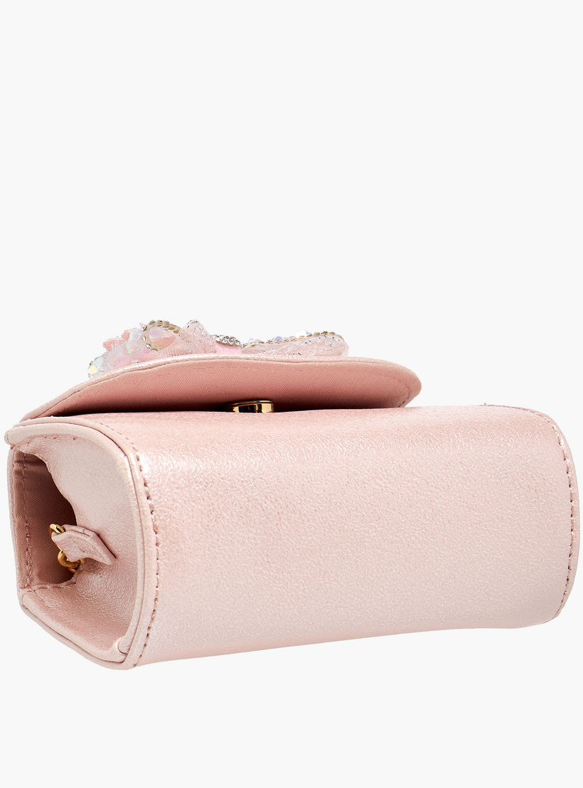 Celeste Bow Embellished Crossbody Bag with Chain Strap-girls-accessories-bags-image-7