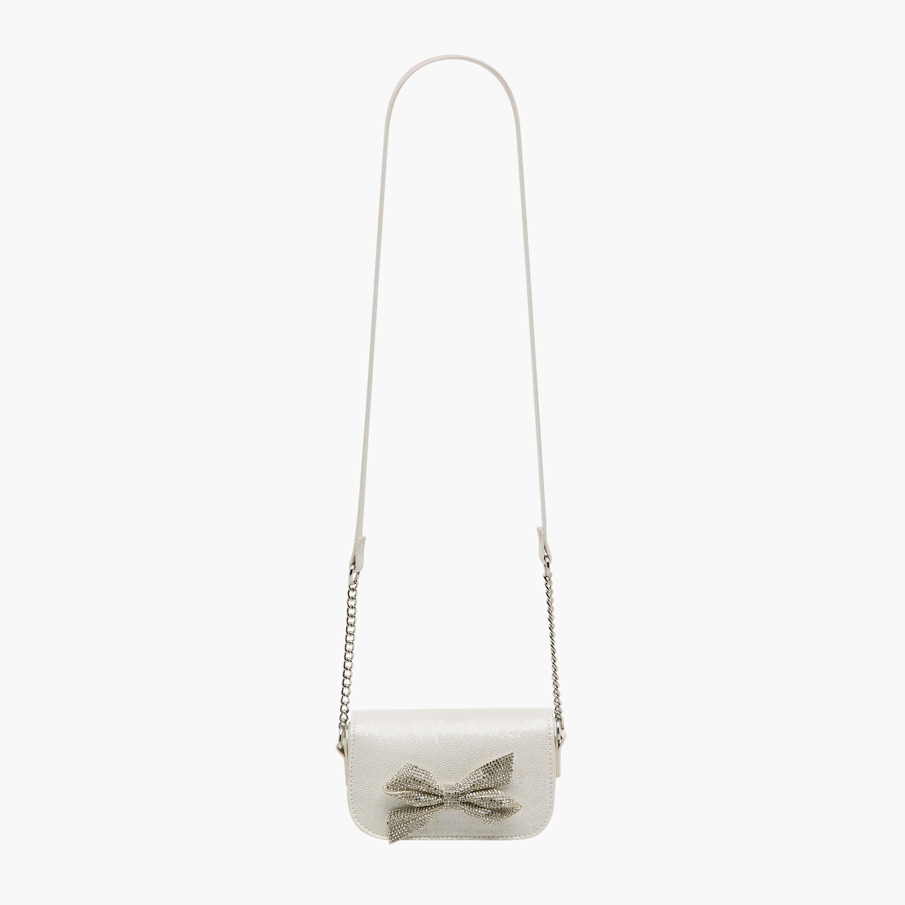 Celeste Bow Embellished Crossbody Bag with Chain Strap-girls-accessories-bags-image-3