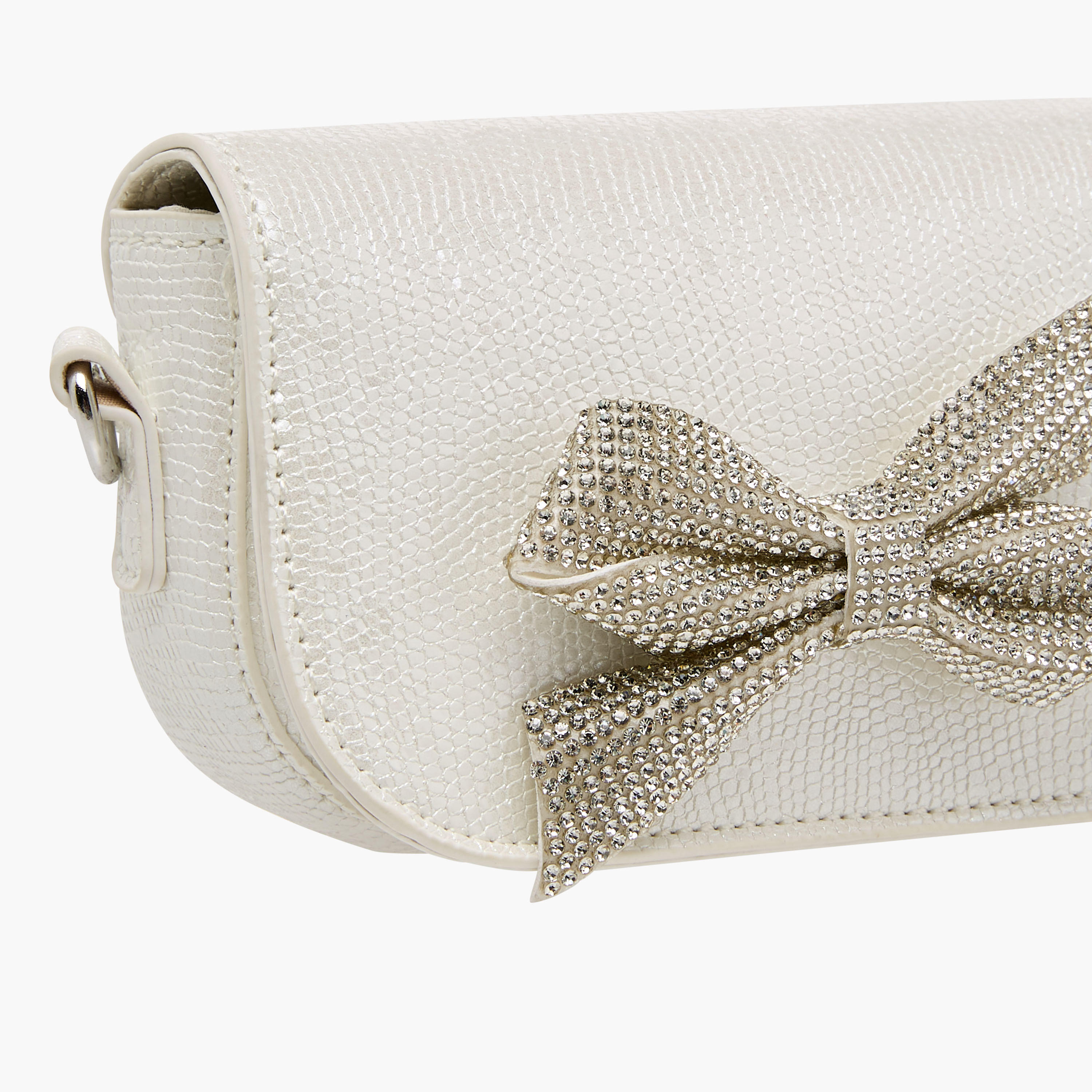 Celeste Bow Embellished Crossbody Bag with Chain Strap-girls-accessories-bags-image-5